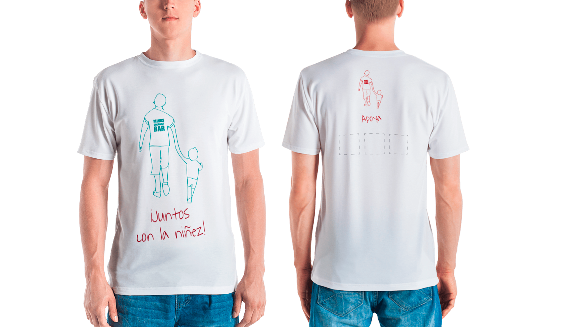 Camiseta para patrocinadores