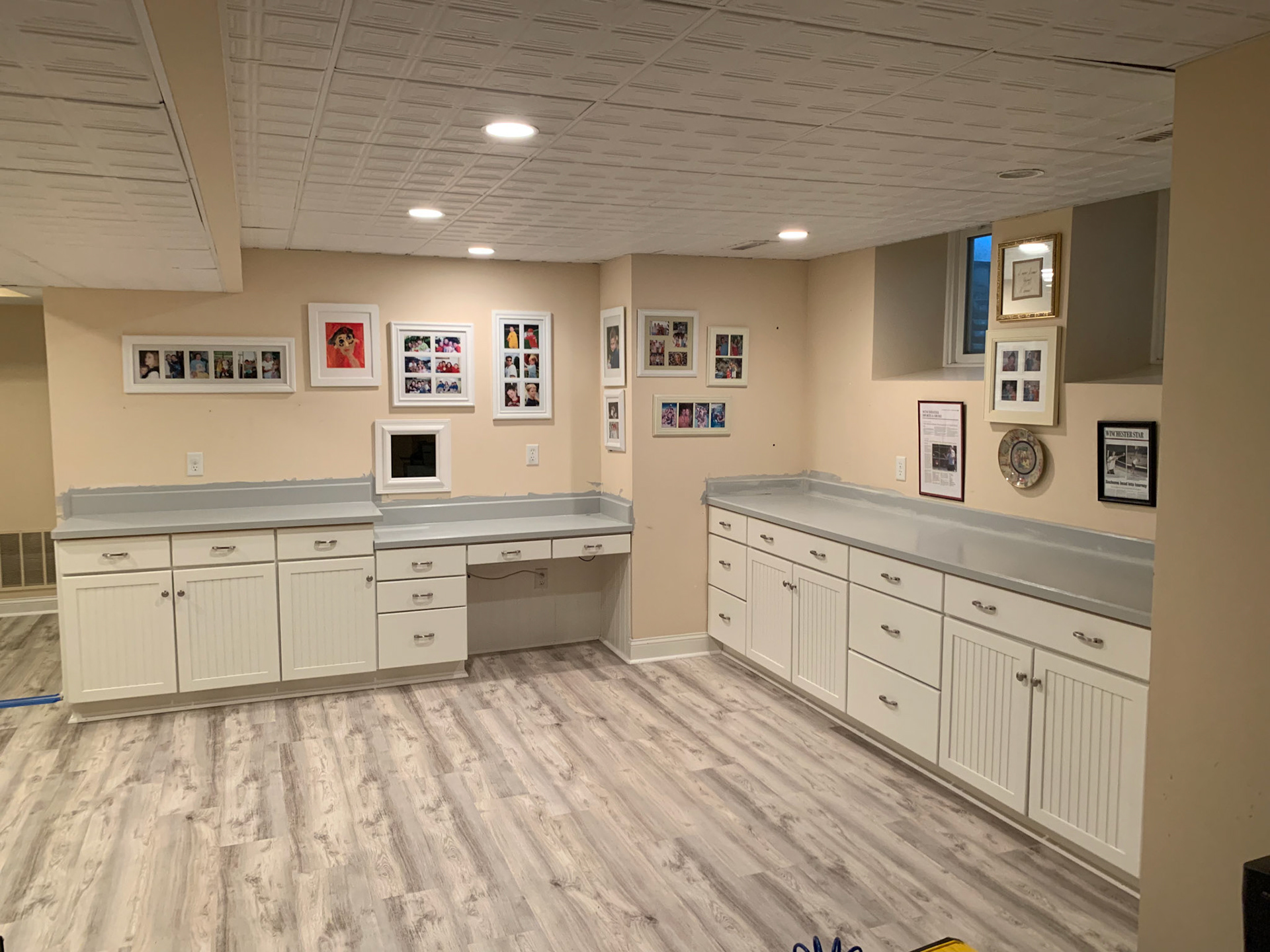 Resurfaced Counter Top and Cabinets