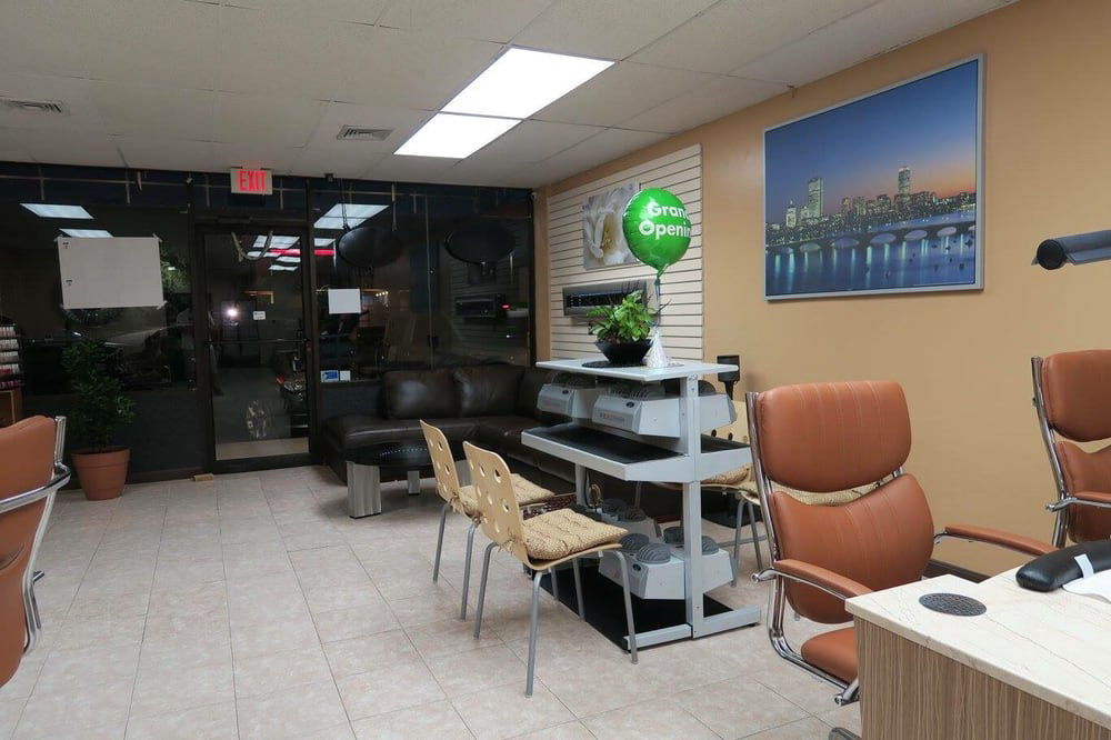 A view of the left side of the store.