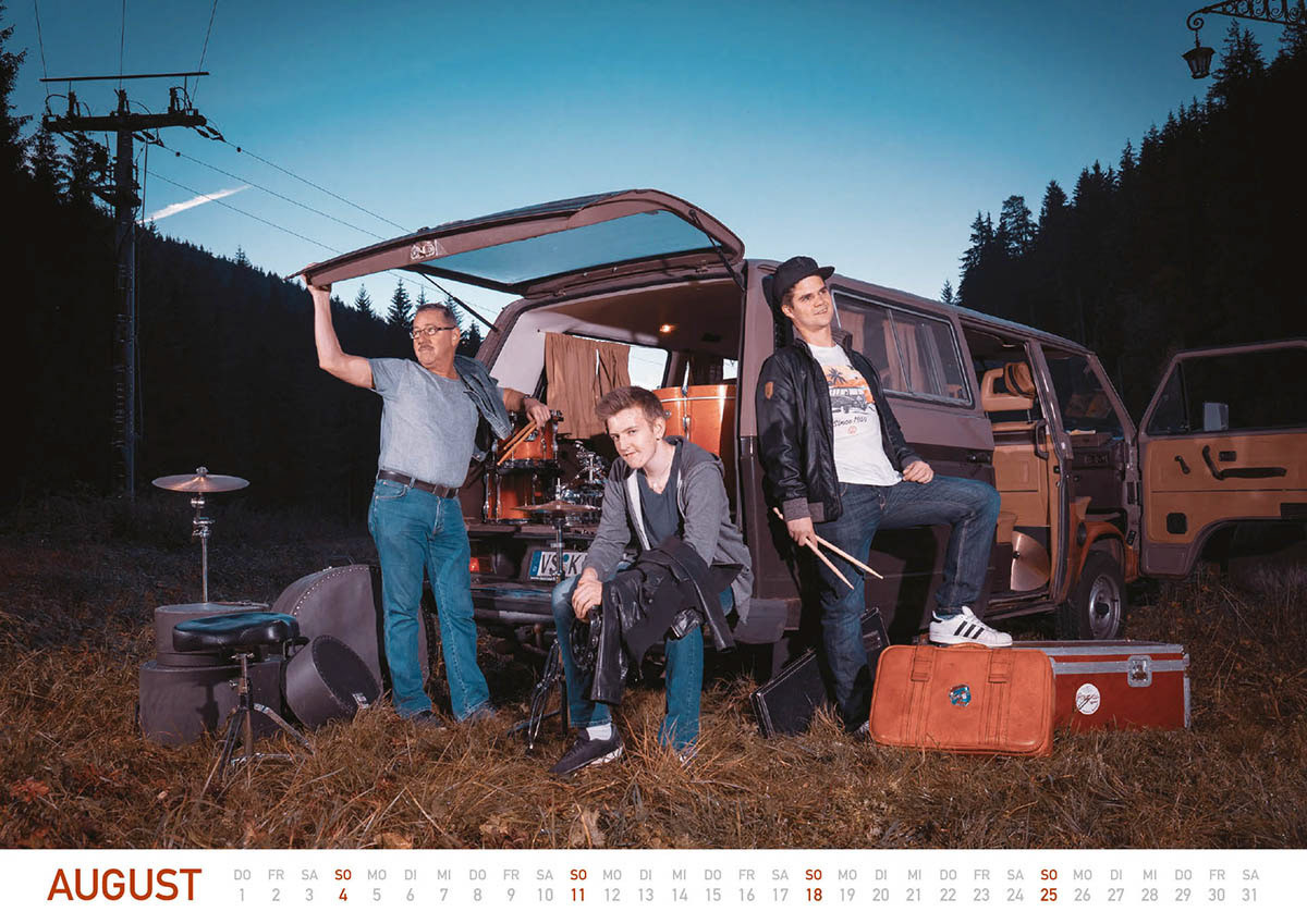 Registerbild Kalender Stadtkapelle Vöhrenbach