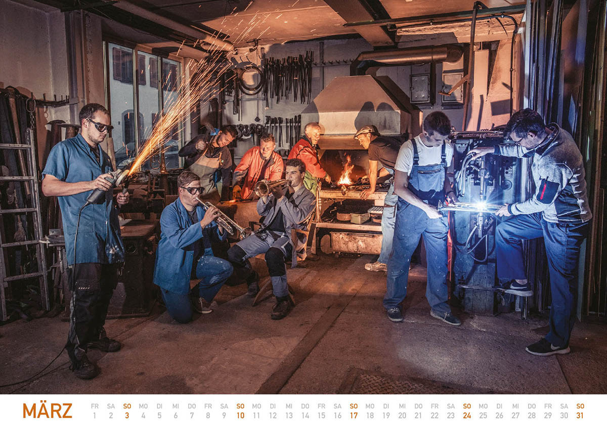 Registerbild Kalender Stadtkapelle Vöhrenbach
