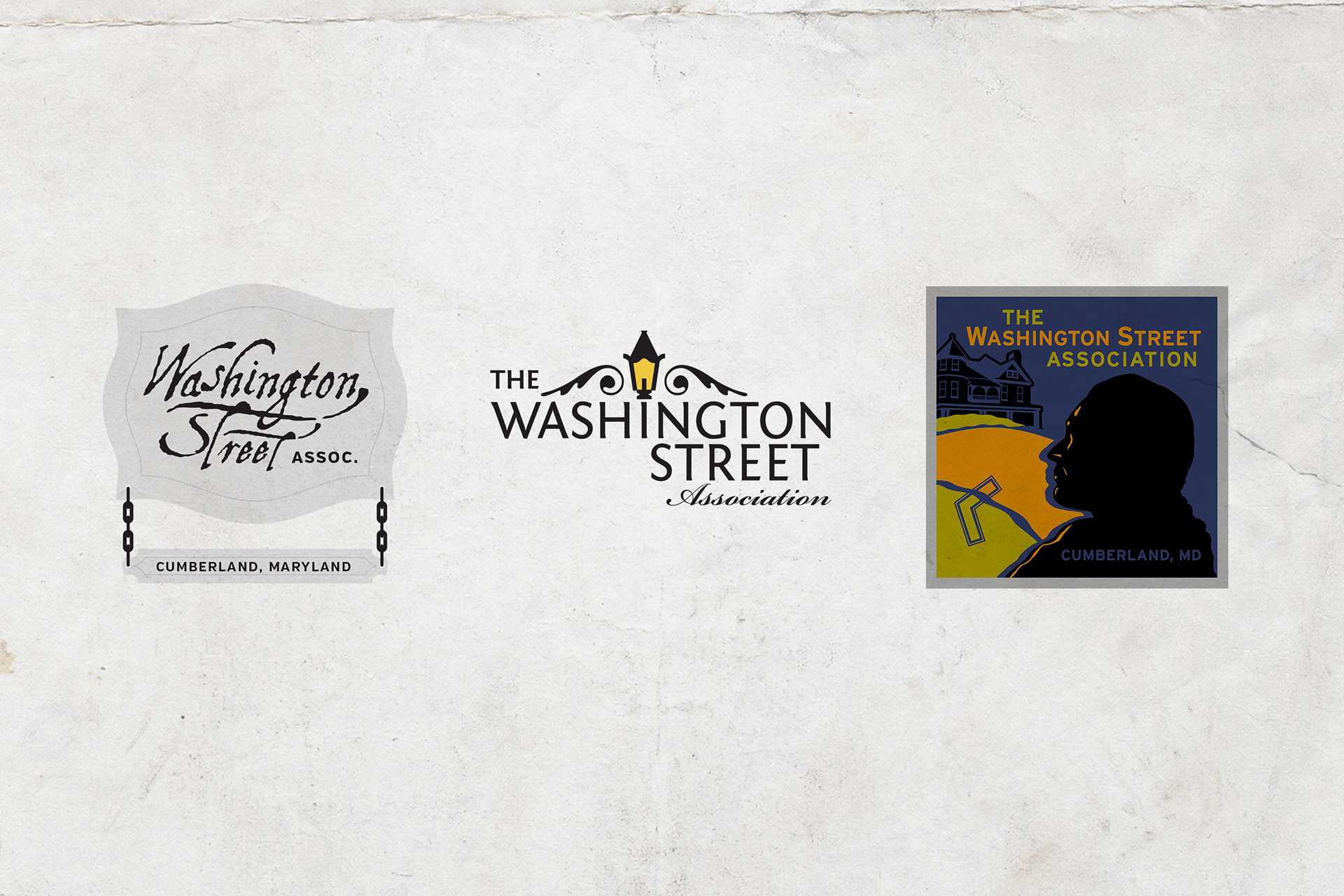 Proposed logo designs for local community association