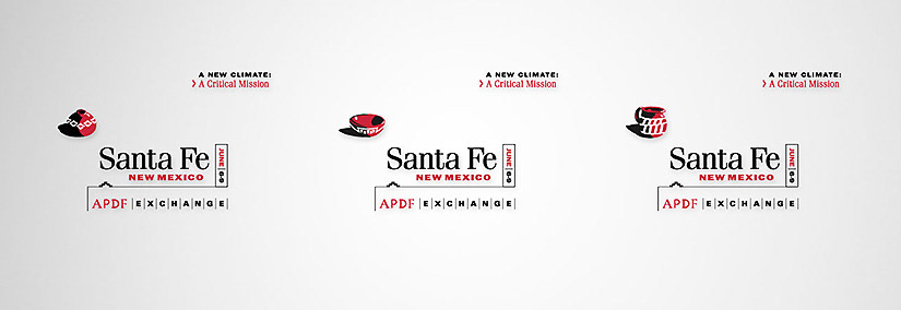 Conference theme logo with multiple variations