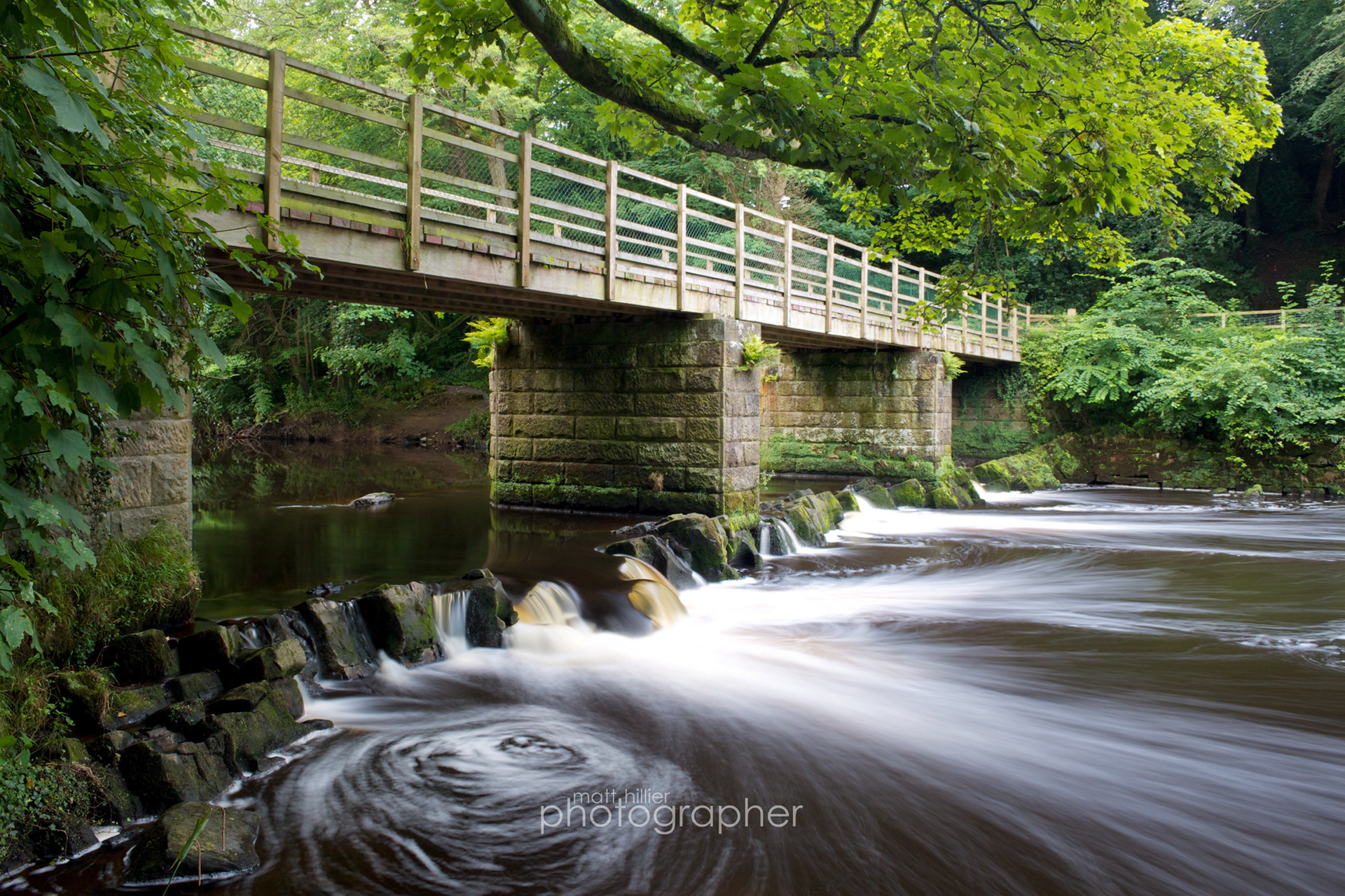 Horseshoe Bend Footbridge, Knaresborough