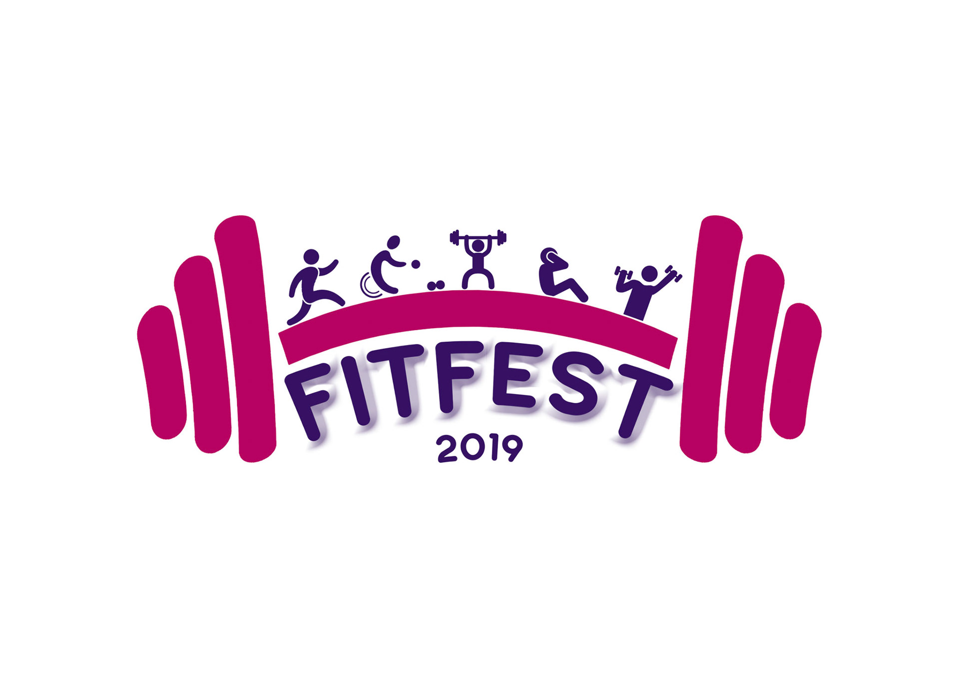 Logo for a fitness sports day at Loughborough University