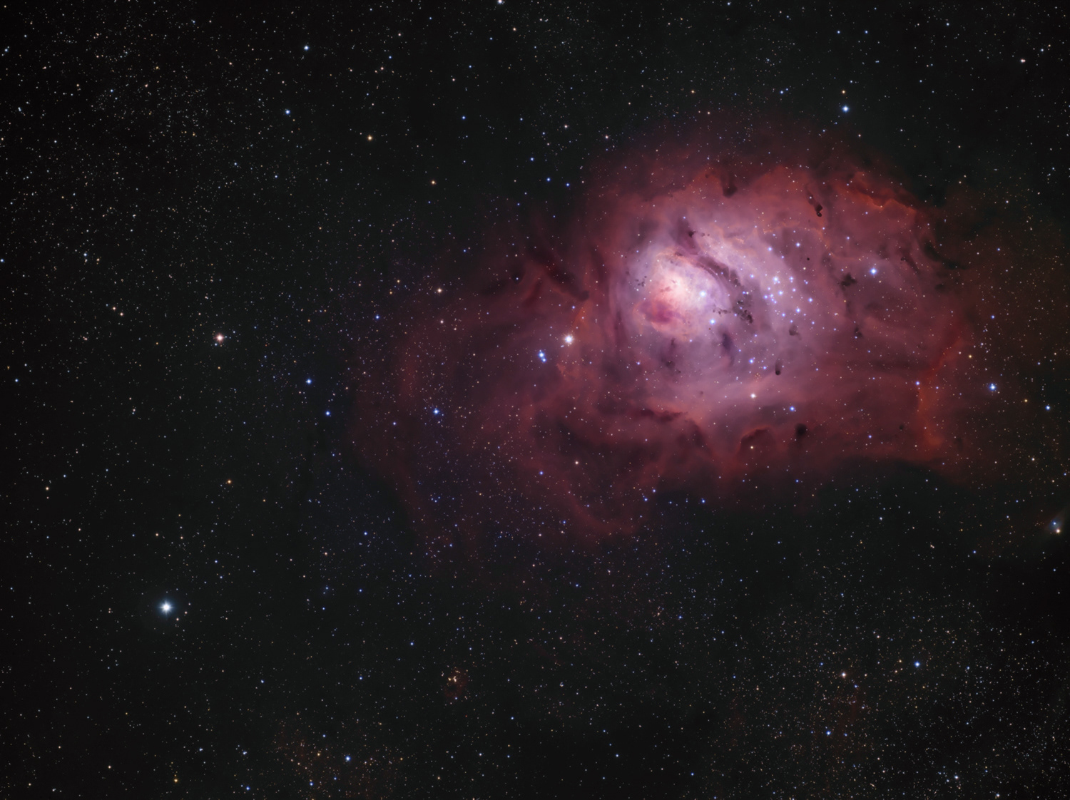 M8 • Lagoon Nebula © Irwin Seidman