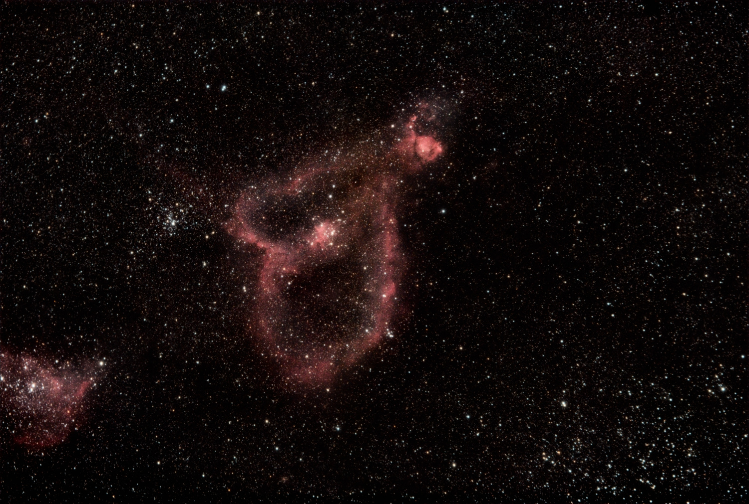 The Heart Nebula (IC 1805) © Irwin Seidman (bluespeck.ca)