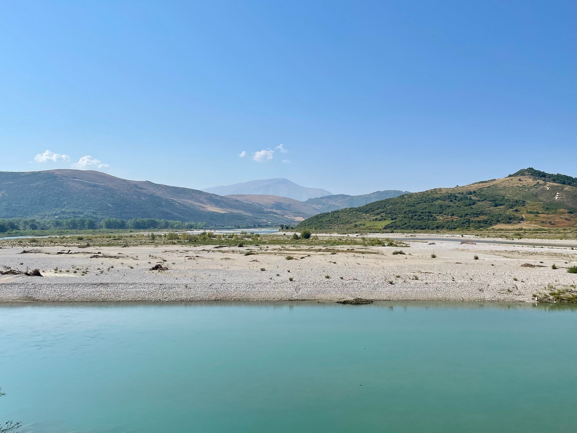 A stop along our road trip to the Blue Eye near Sarandë
