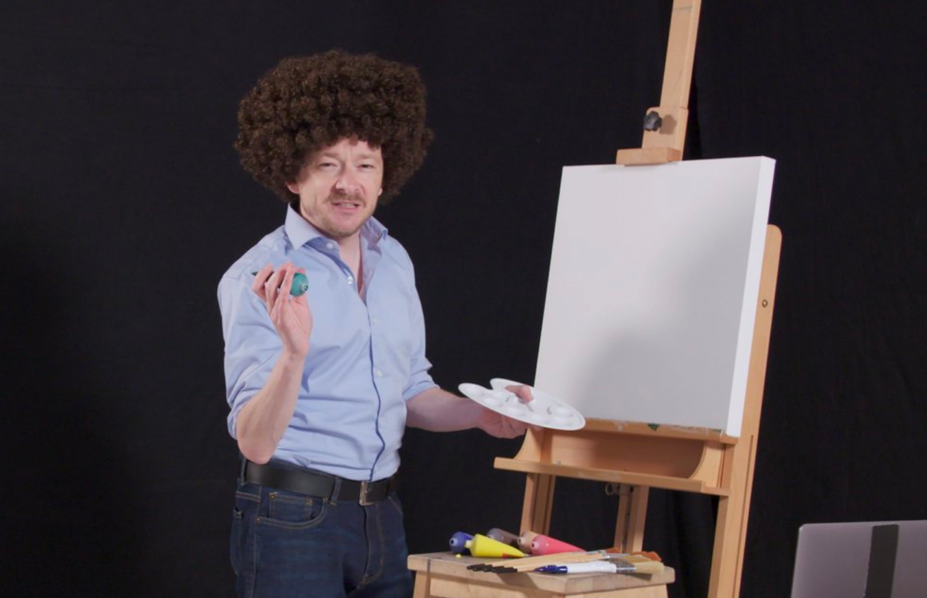 "Rob Boss" met acteur Wart Kamps