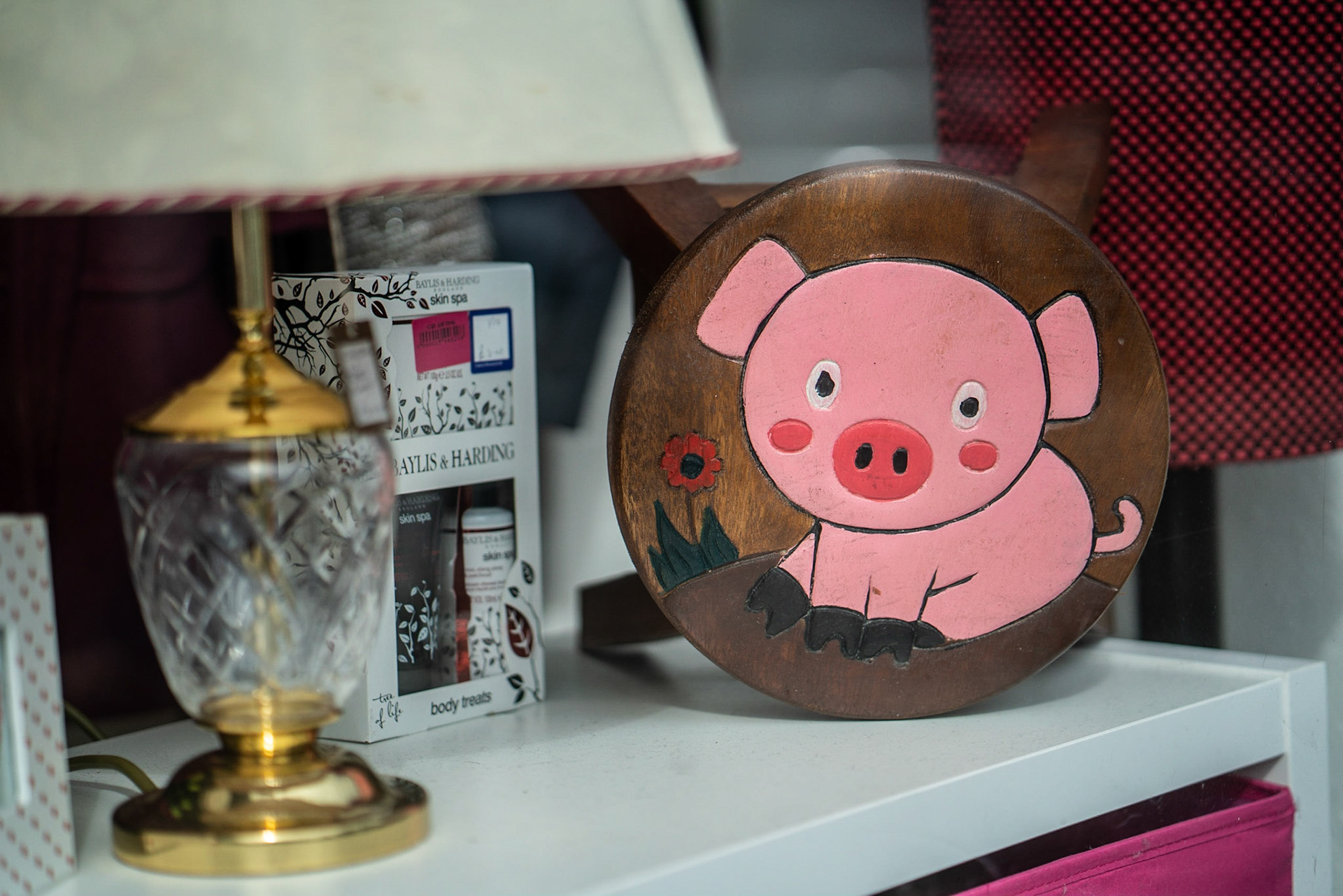 Saw this in a charity shop window :)