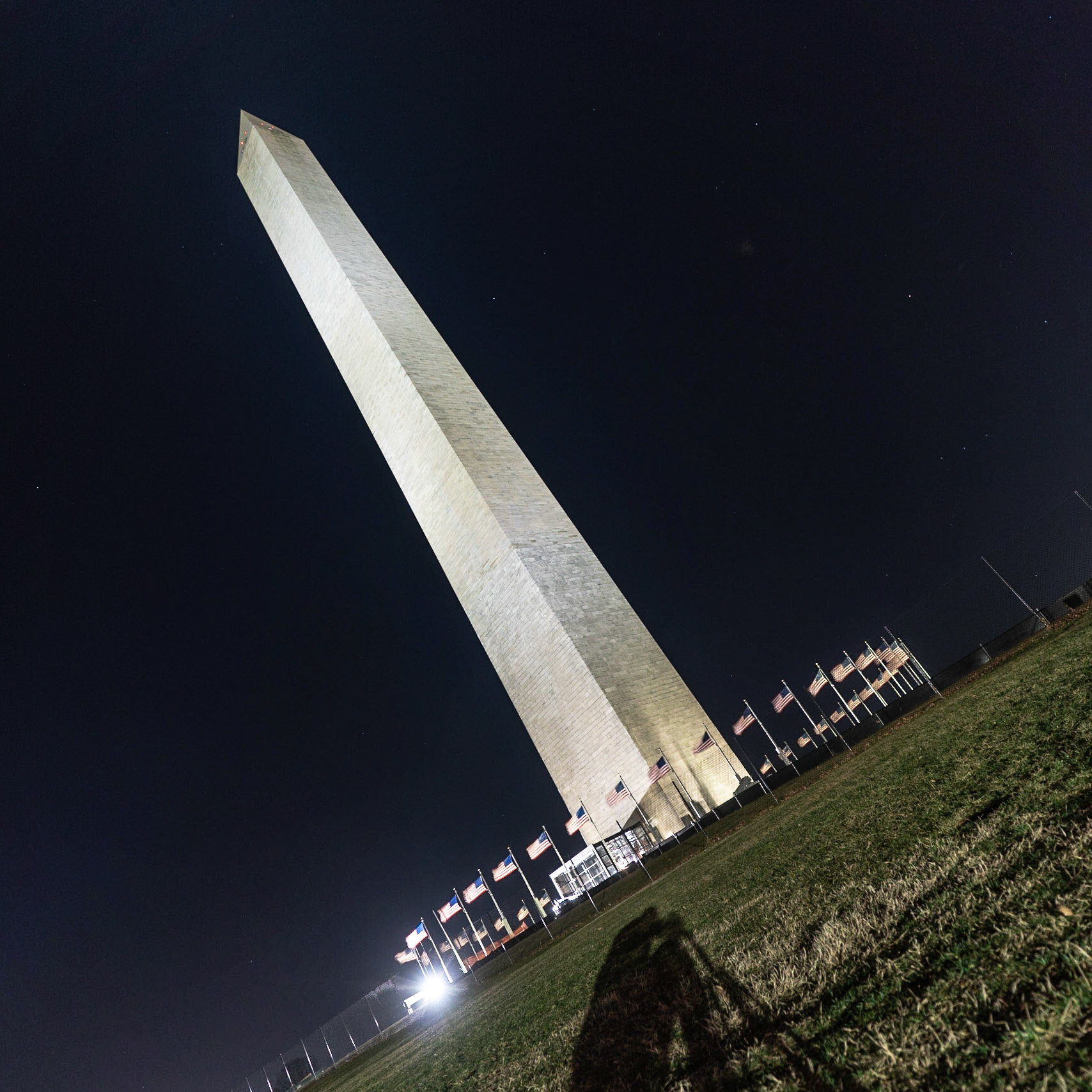 Dinner out with the team tonight. We had a hotel opening in DC and so we invited that team as well. We went to drop them home and I took the opportunity to take a quick photo on the way past the Washington Monument