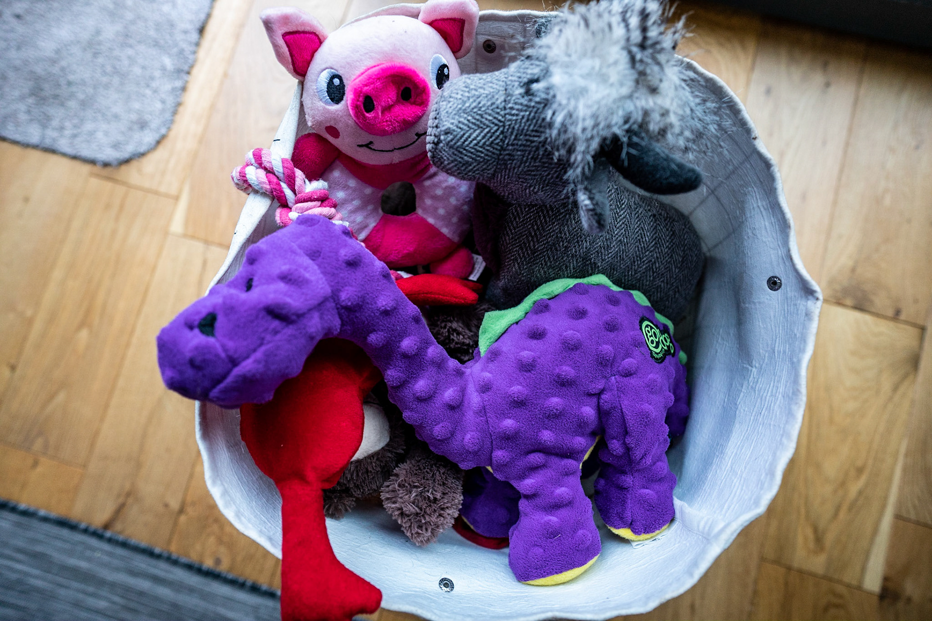 Toys all tidied up for once