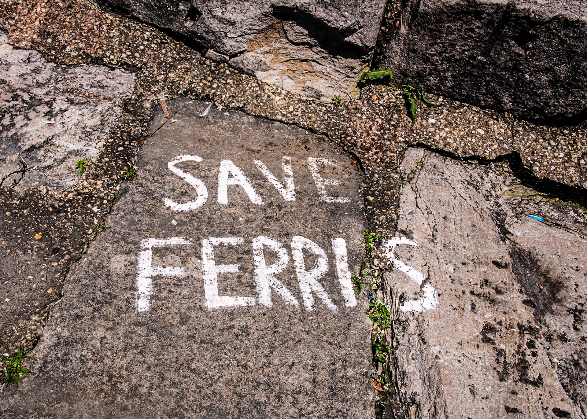 "On the Rocks", Promontory Point Chicago - June 2019