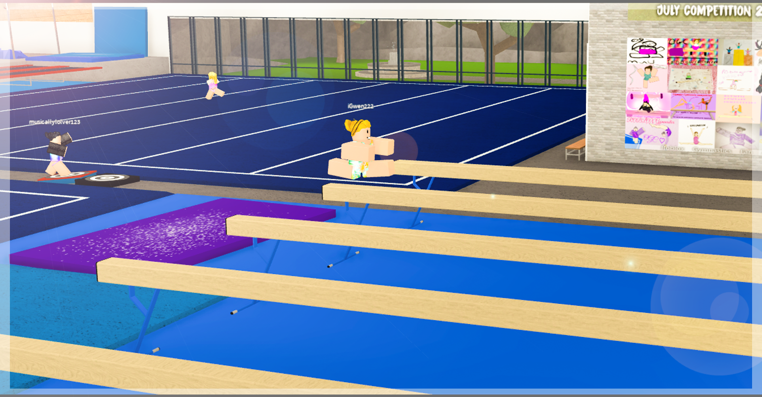 Jessie Colborne Gymnastics Simulation Game - roblox gymnastics game