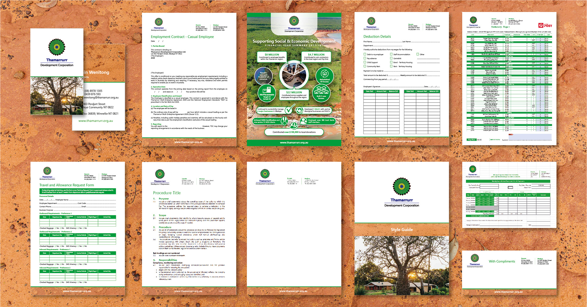 Thamarrurr Stationery Suite