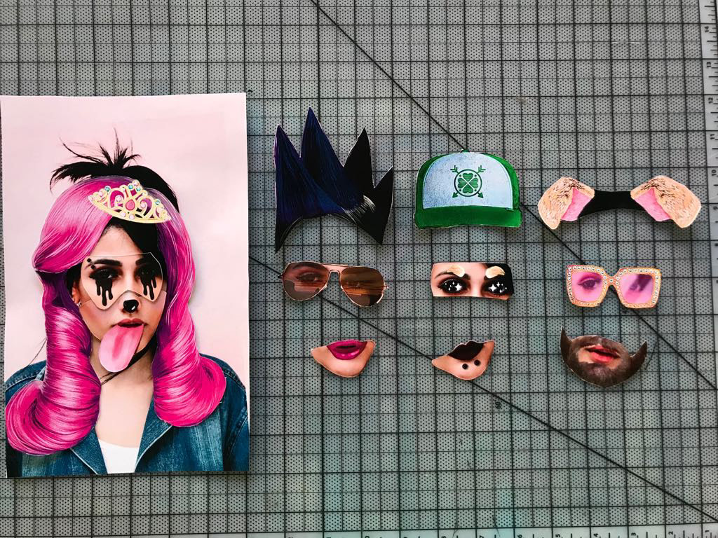 Costume party paper prototype snippets