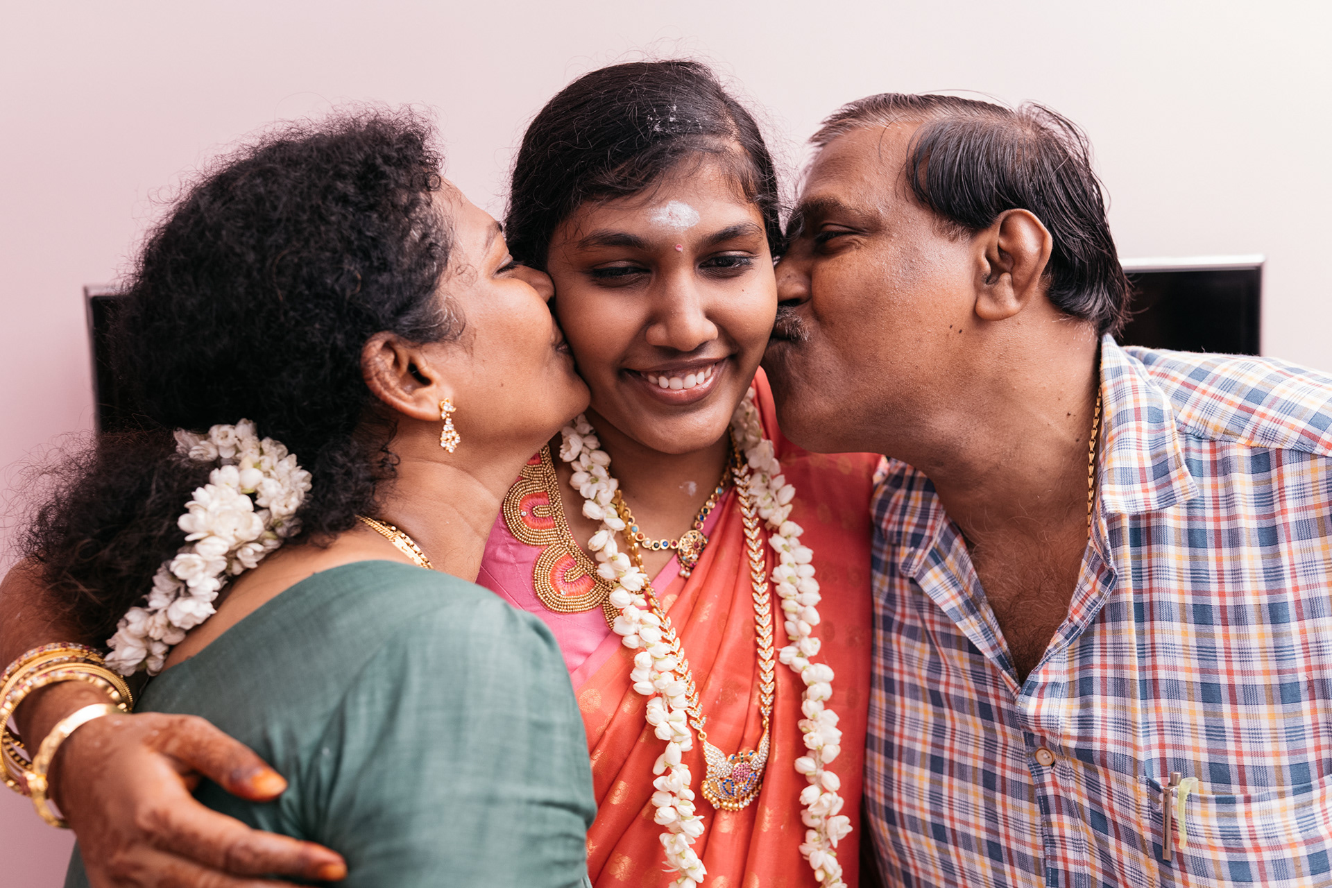 Parents share their love