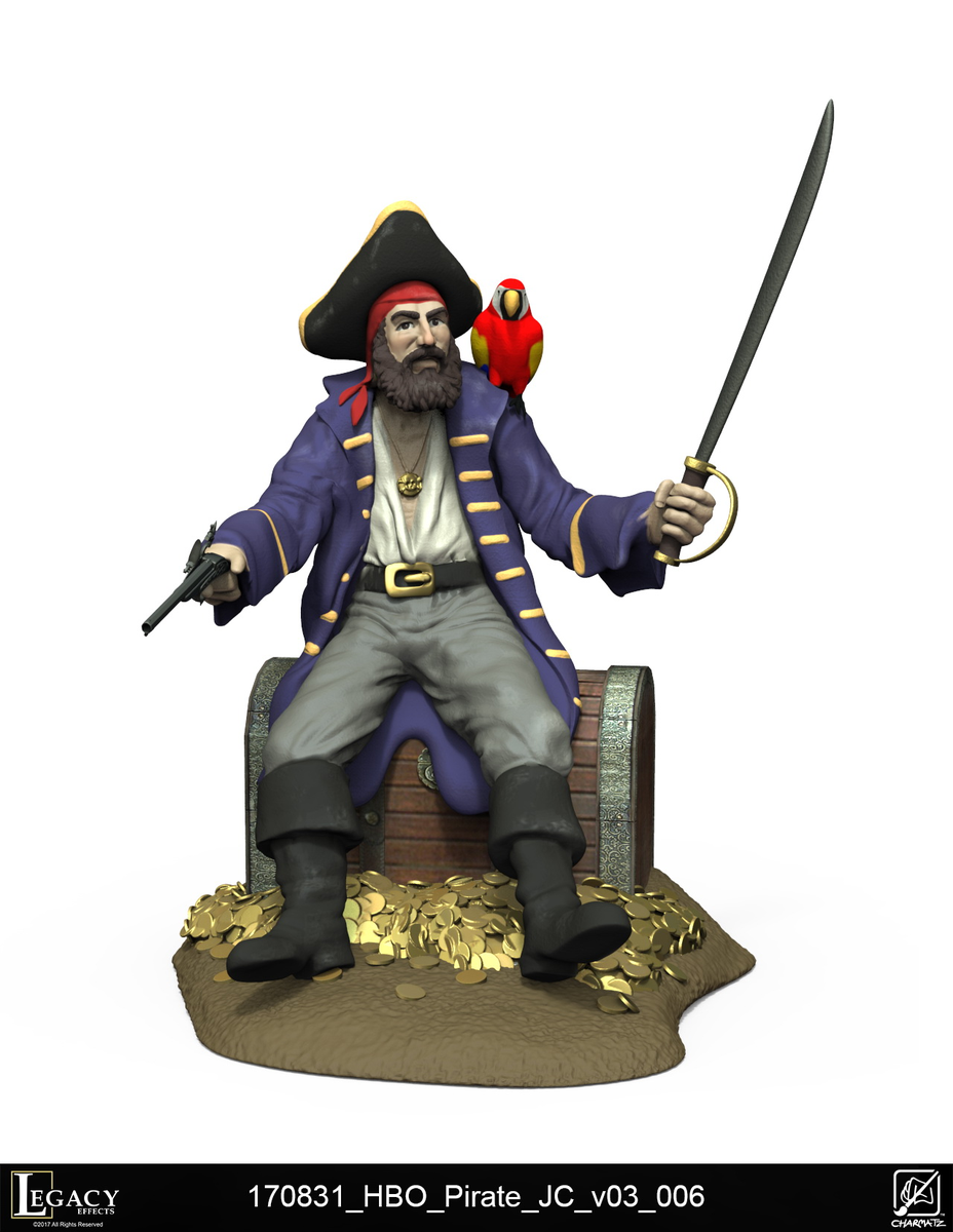 large pirate figures