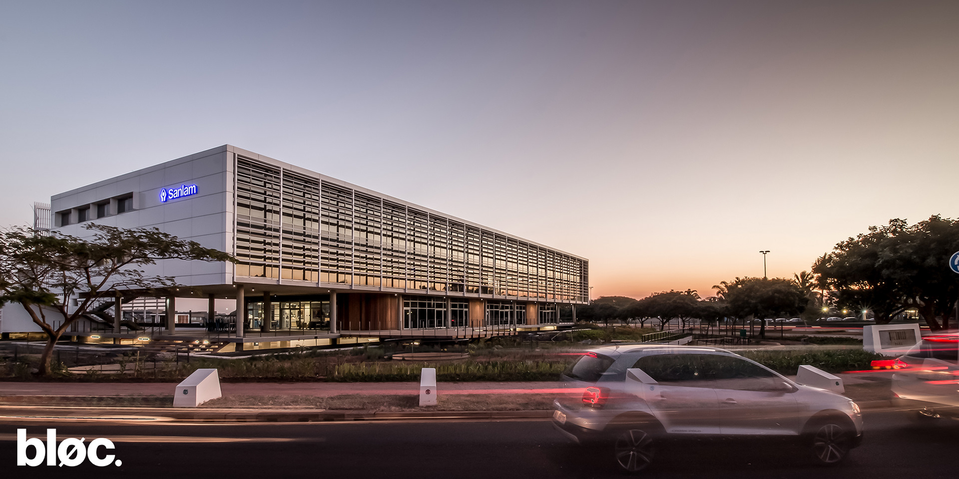 Modern office park on Umhlanga ridge