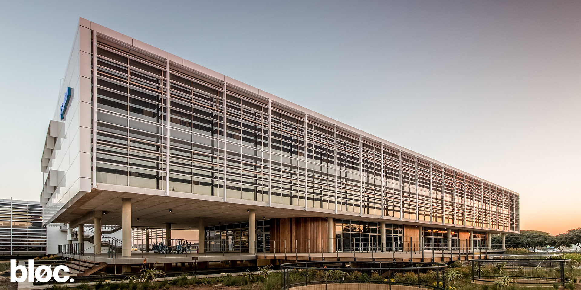 Modern office park on Umhlanga ridge