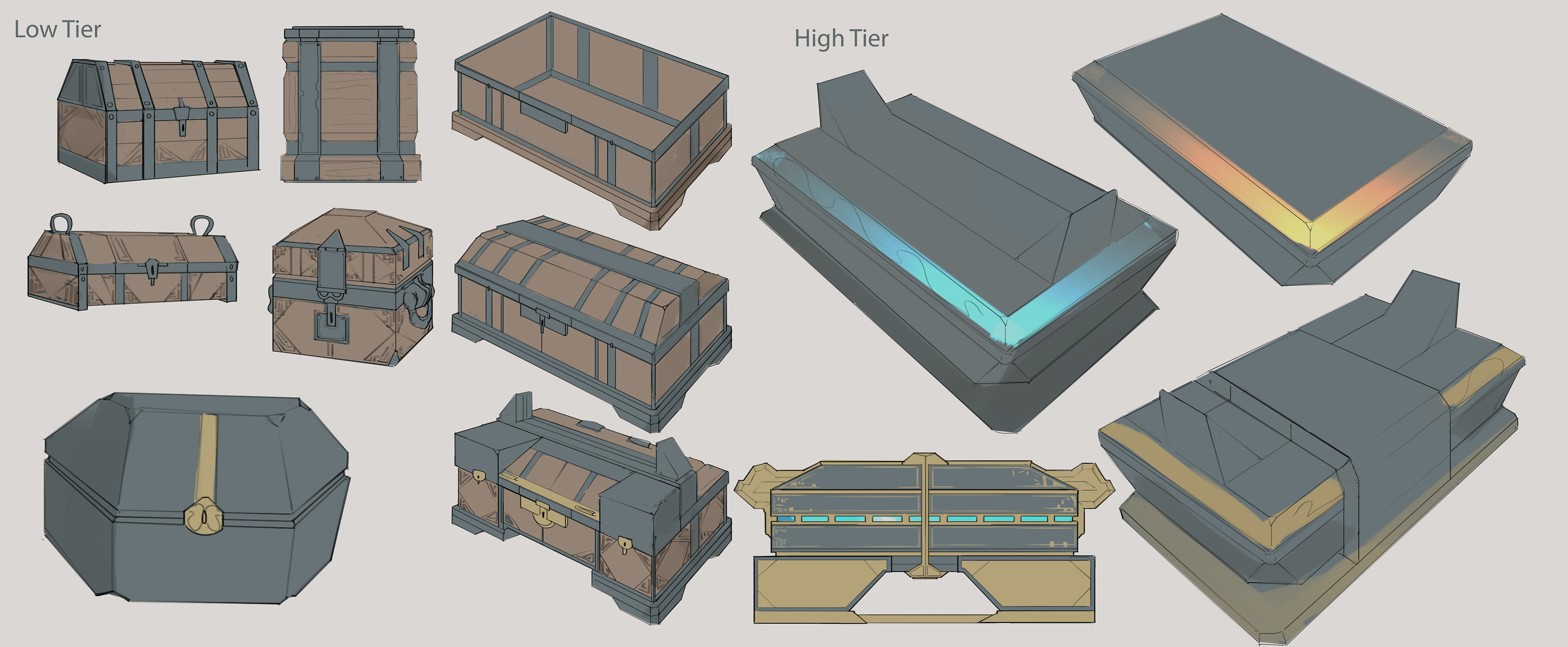 Chest callouts