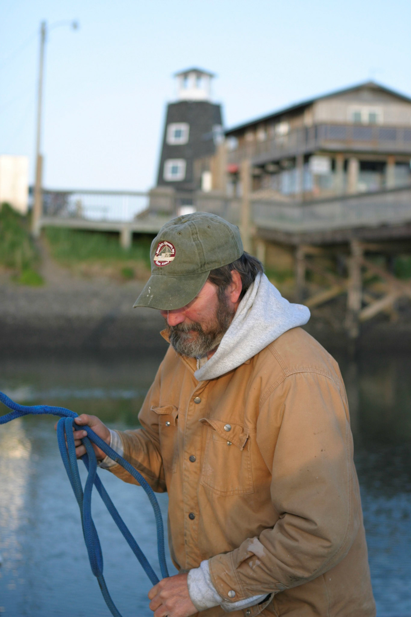Captain Readying the Boat
