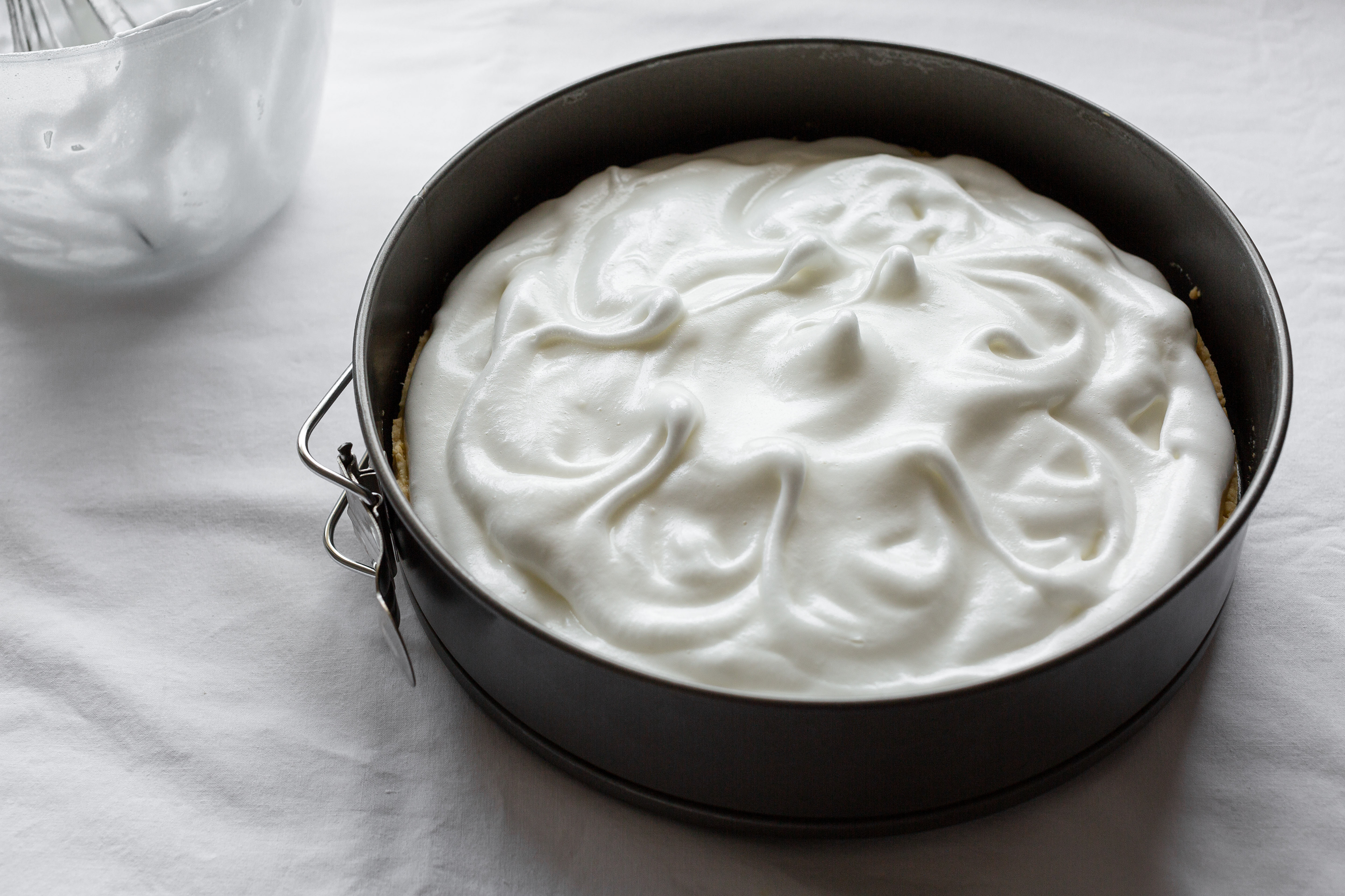 Tarte de limão merengada