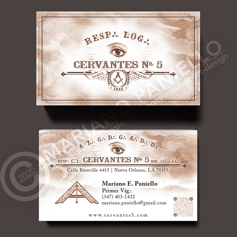 Lodge business cards