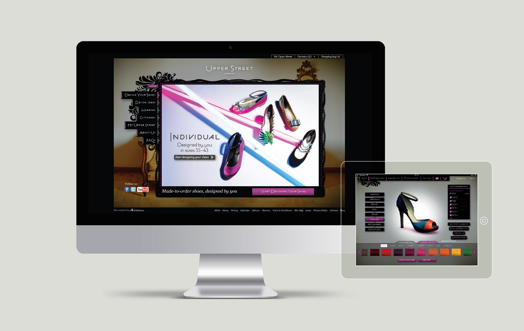 Upper Street website