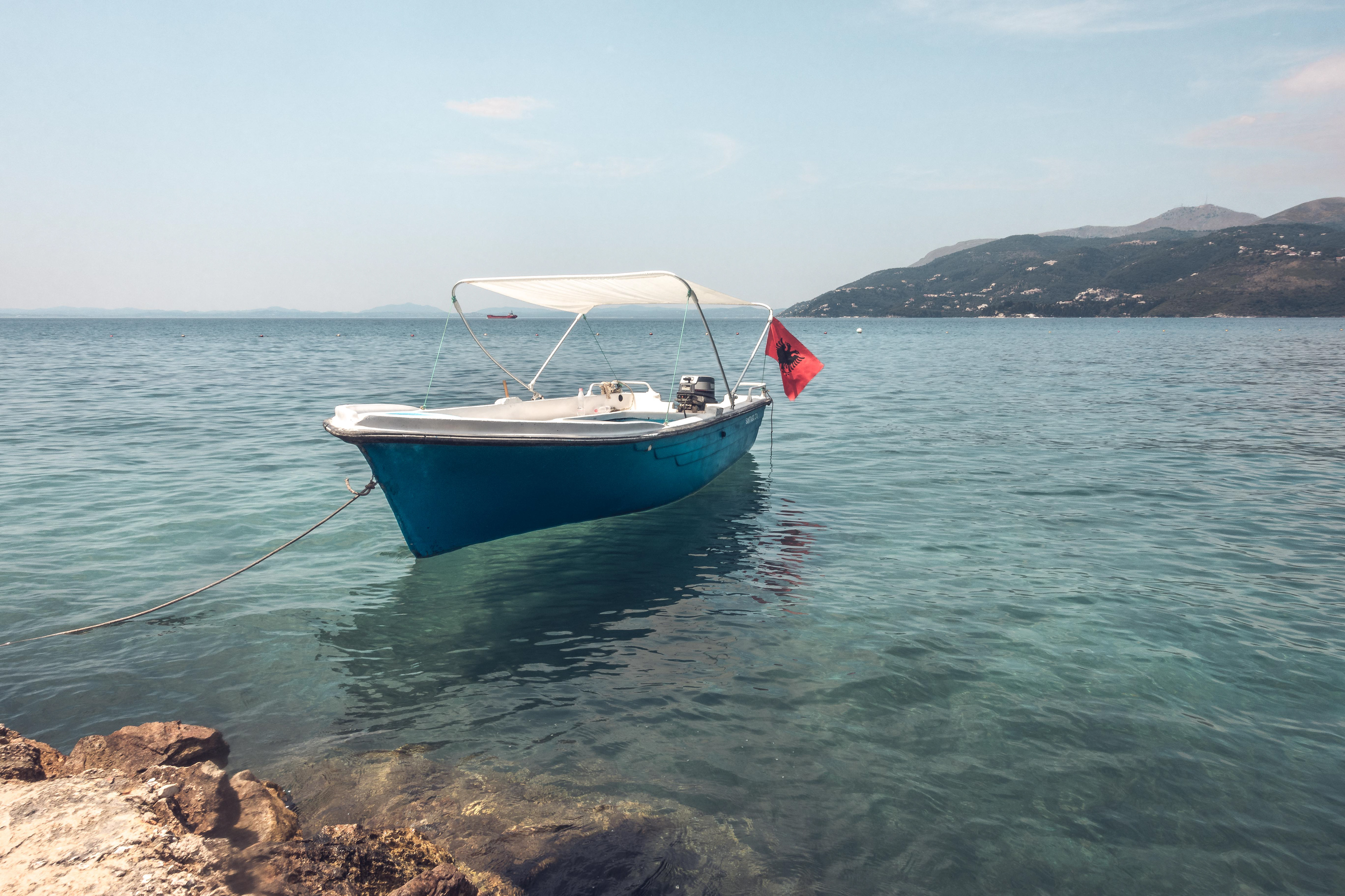 Ksamil abseits des Hauptstrandes