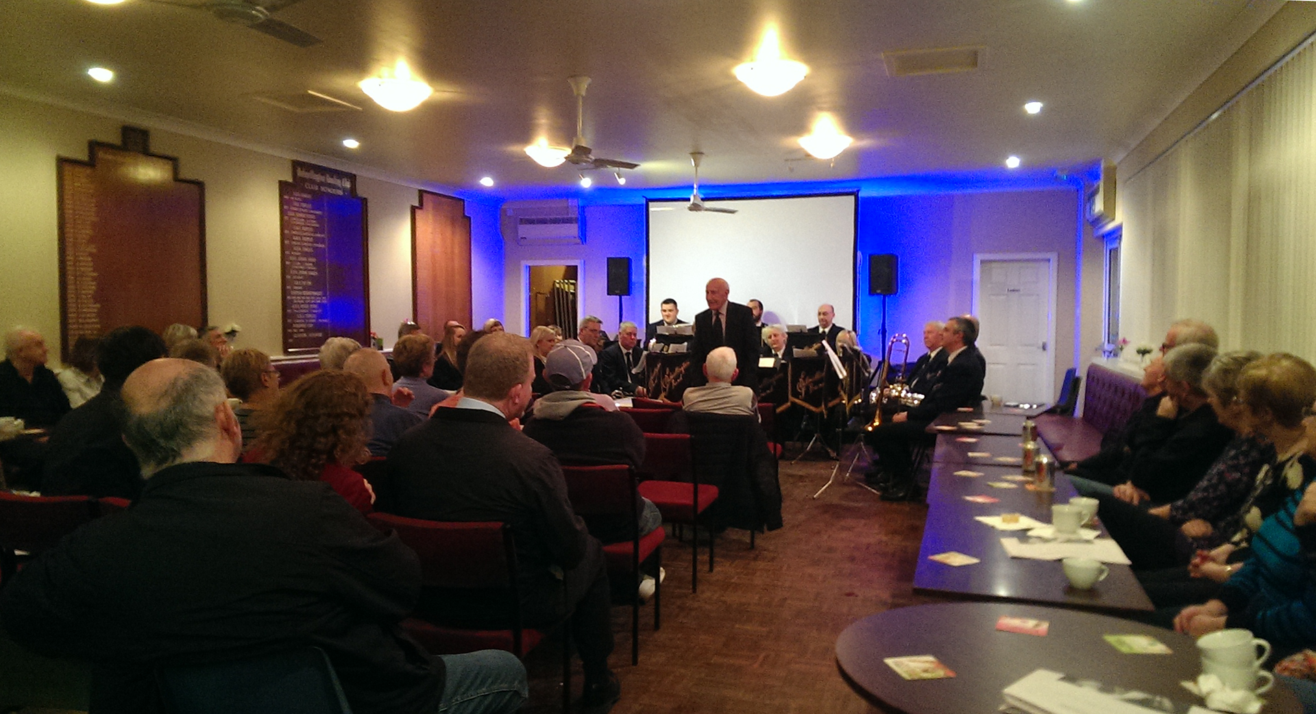 The Miner's Hymns, Engaging the old Mining Community of Ayr, 2013, Live Band