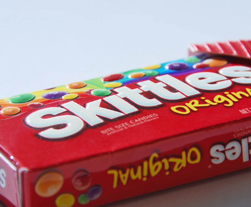 Skittles Raised Ink Artwork