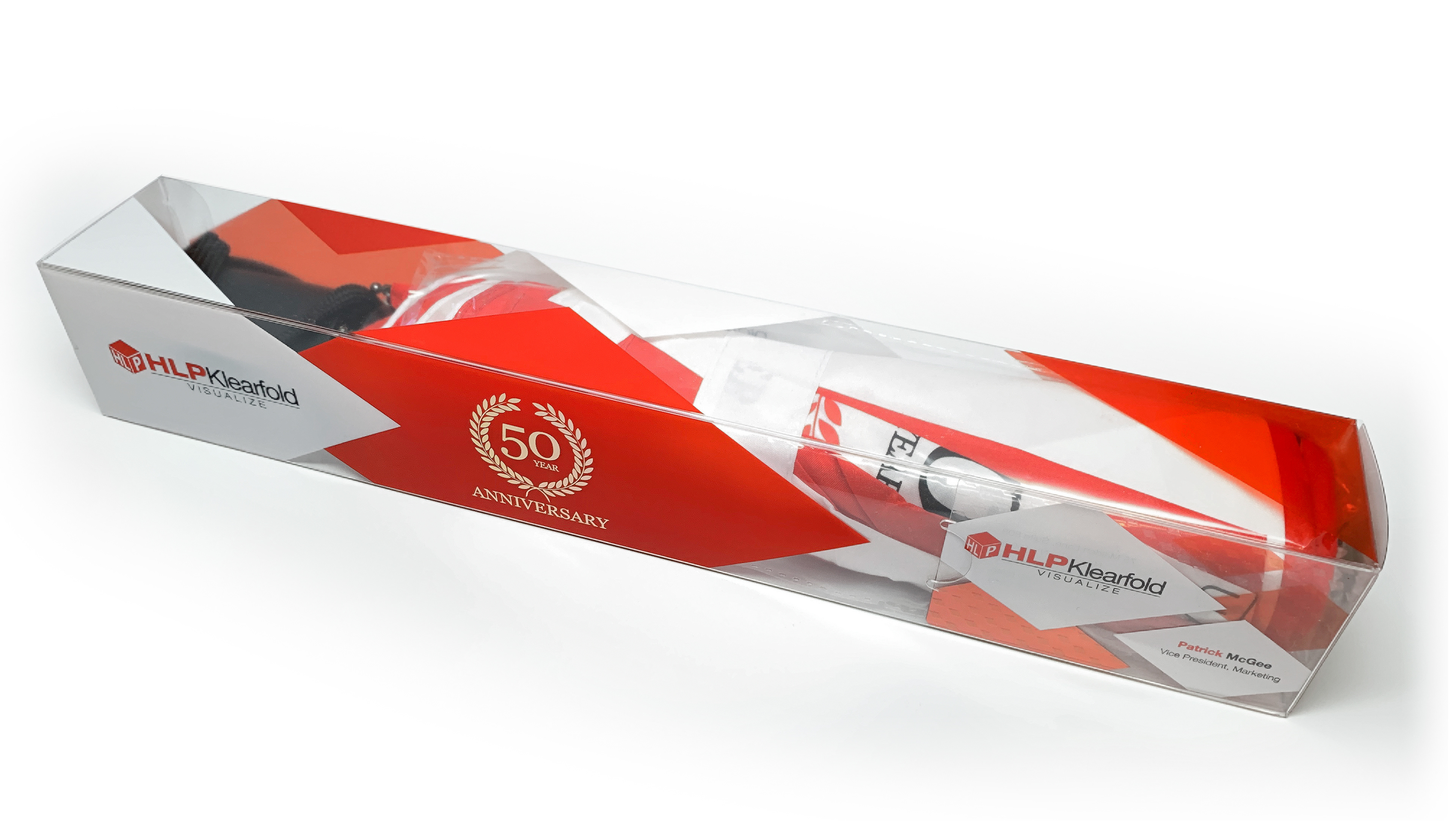 HLP Klearfold 50 Year Anniversary Umbrella Promo