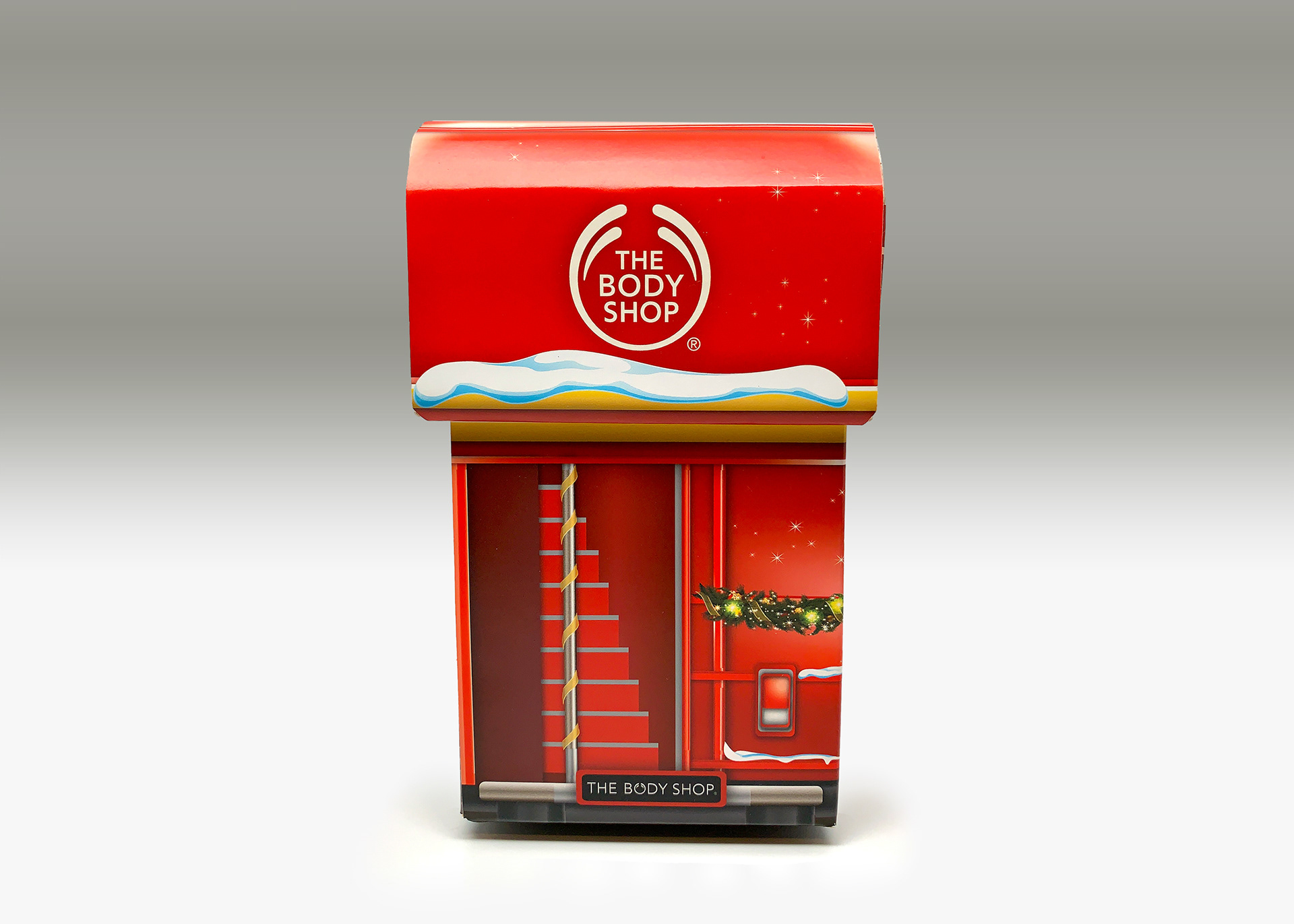 The Body Shop London Bus Set Box