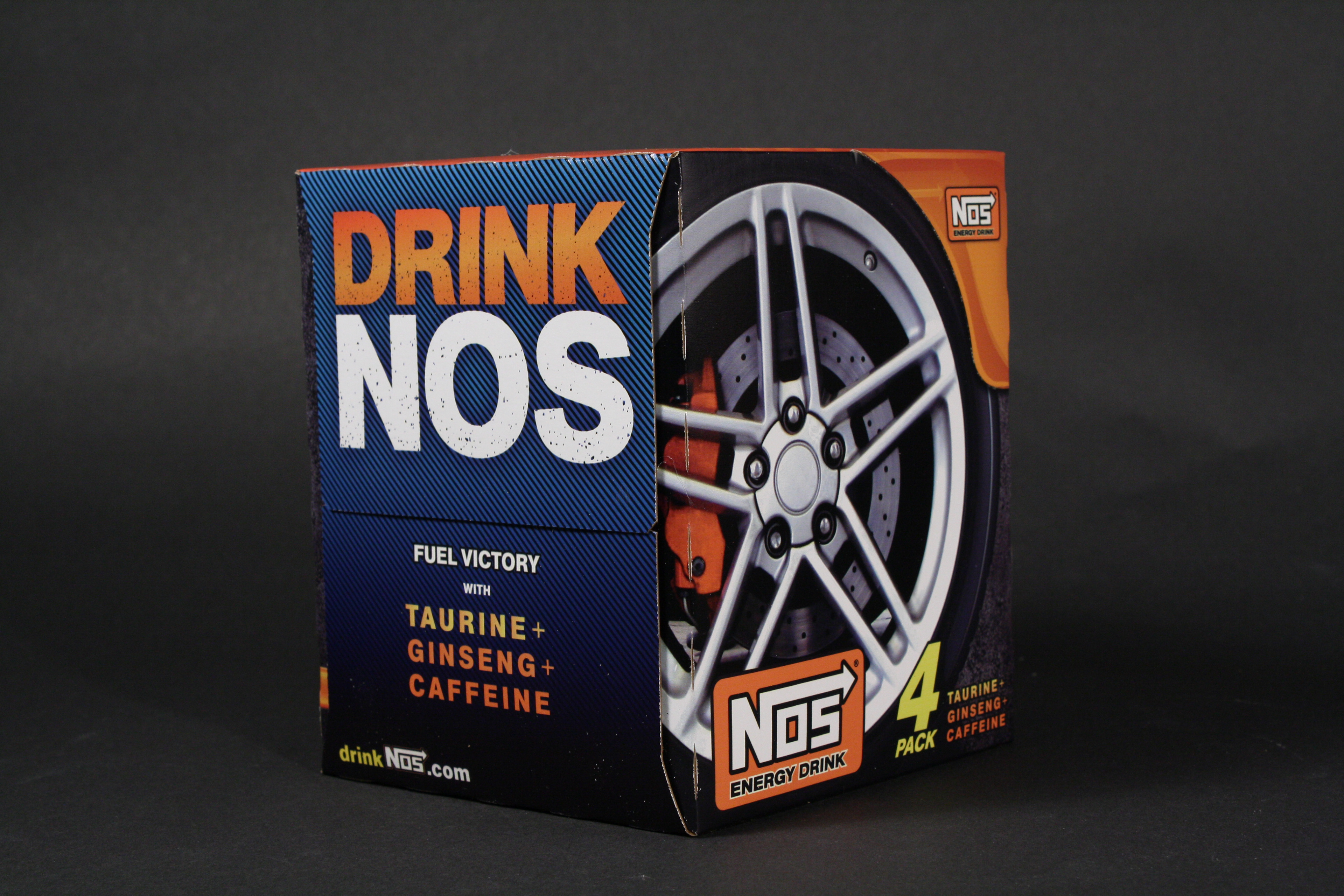 NOS Energy 4pk Carton