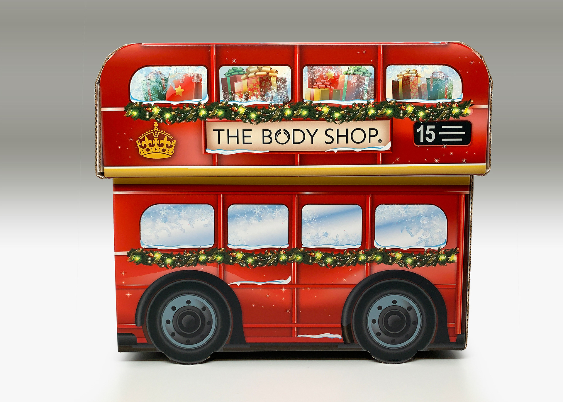 The Body Shop London Bus Set Box