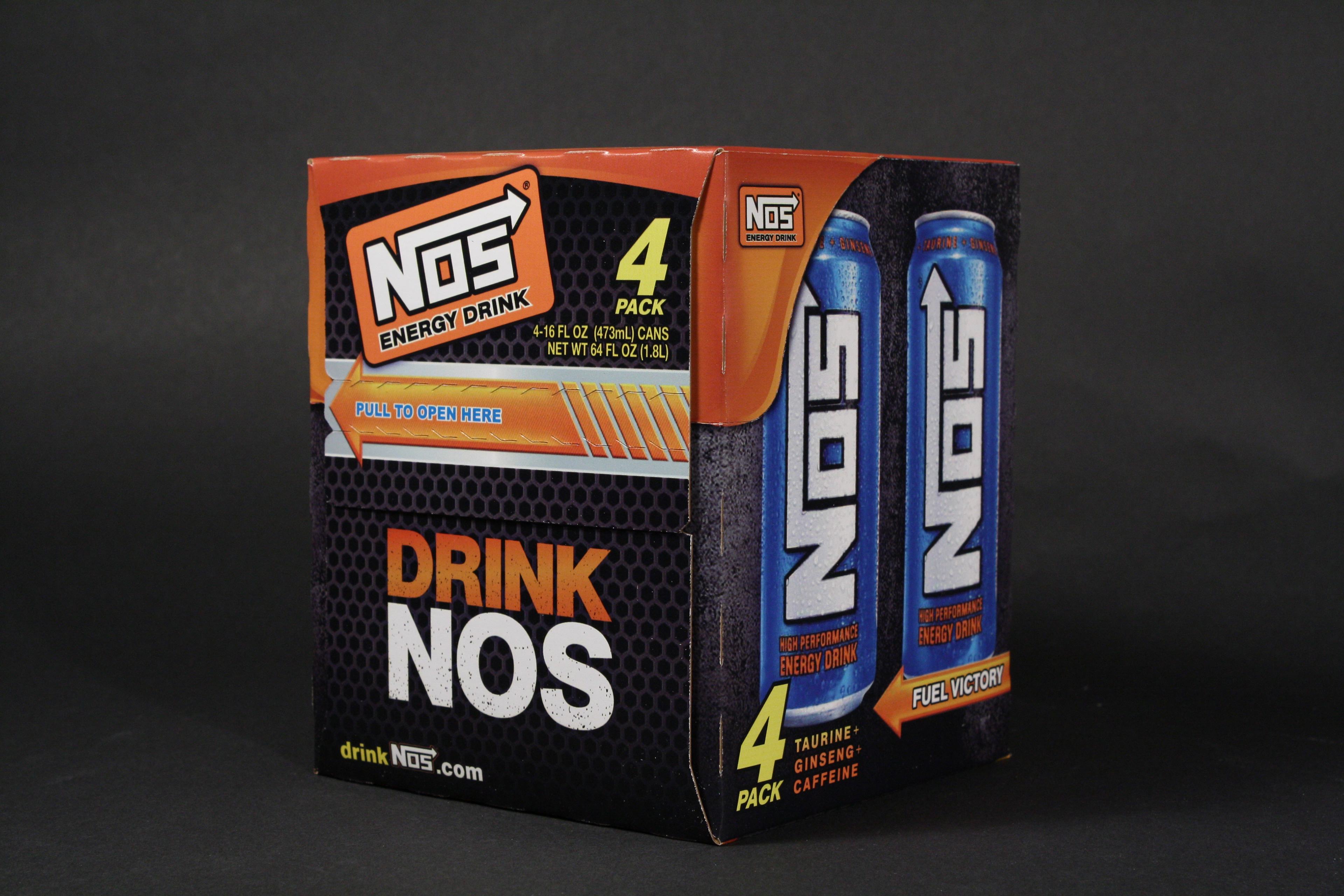 NOS Energy 4pk Carton