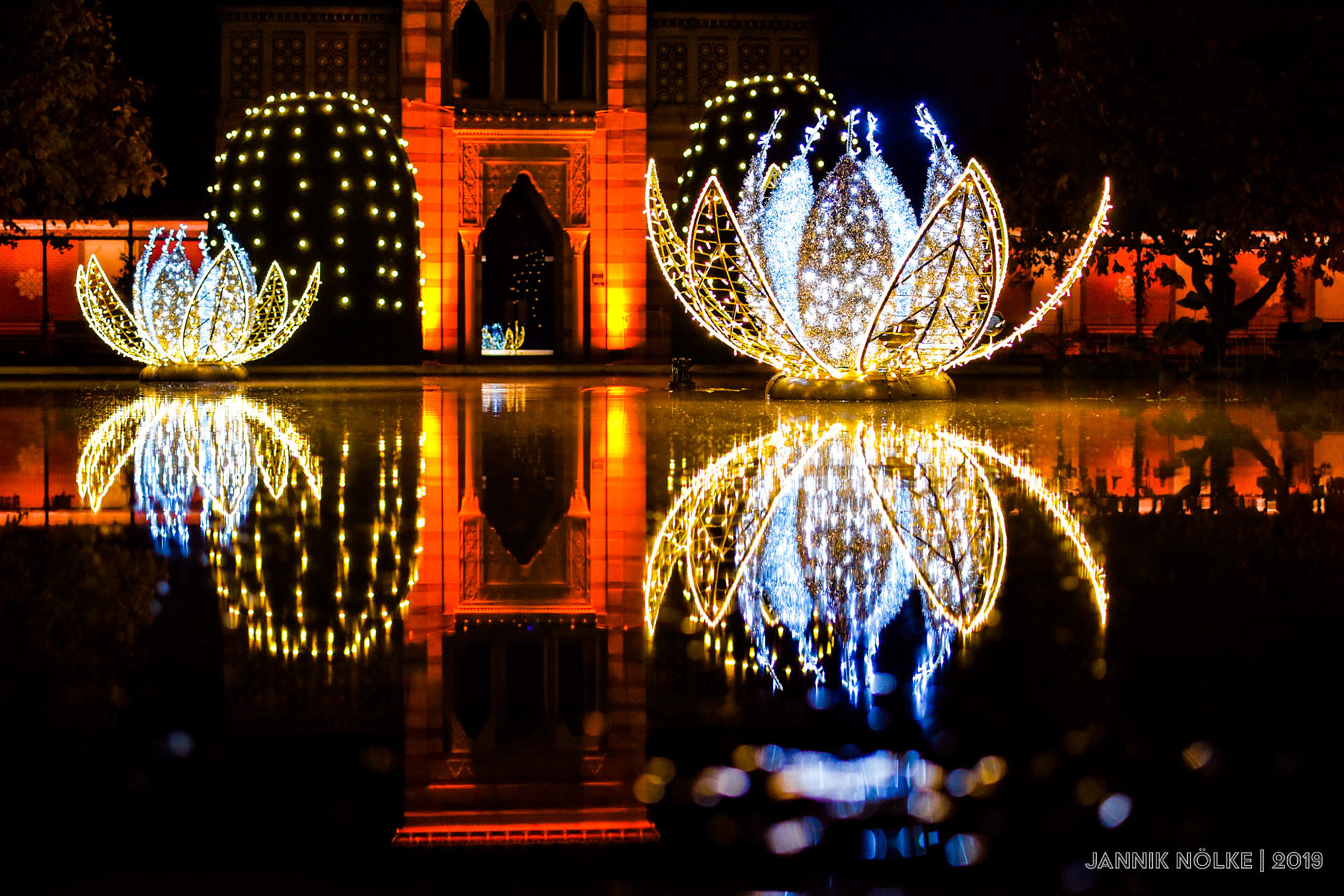 Christmas Garden Wilhelma Stuttgart