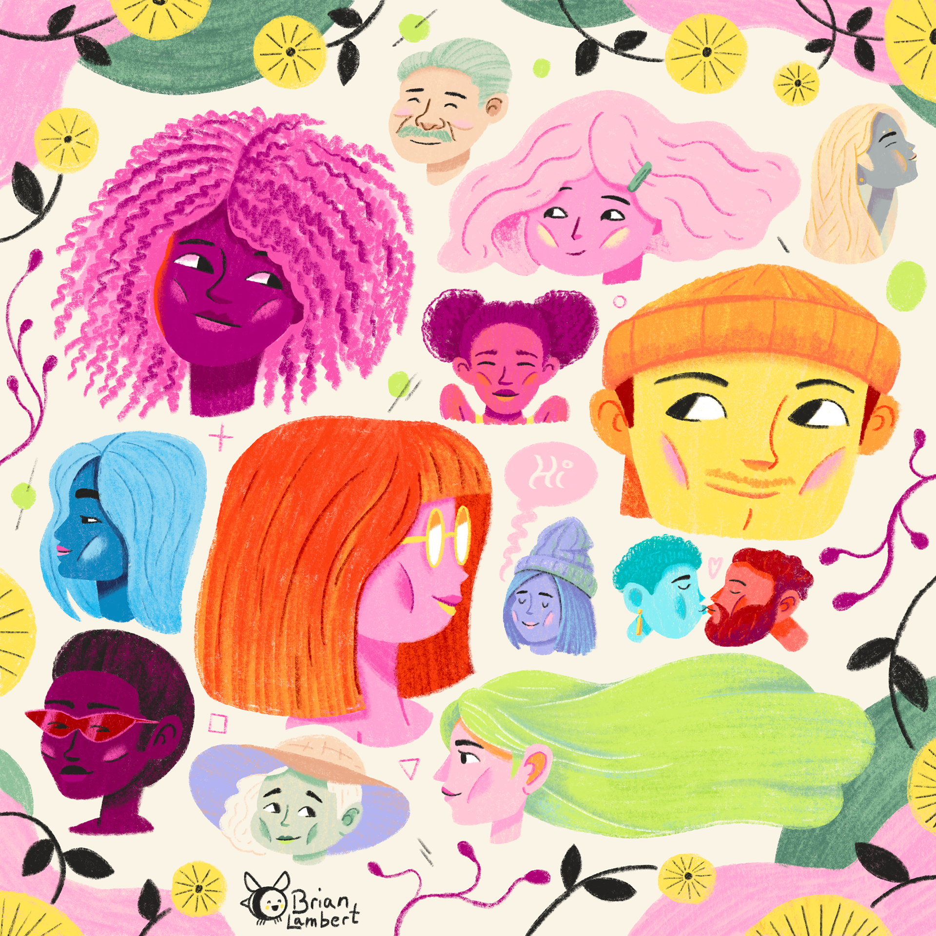 Assignment for Class. Color Practice.
