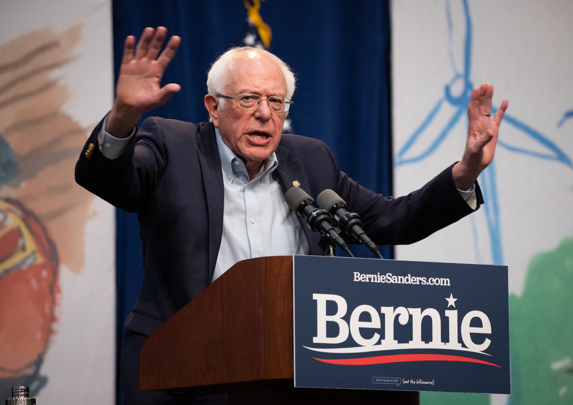 Bernie Sanders & AOC Rally - Des Moines, IA - Nov 2019
