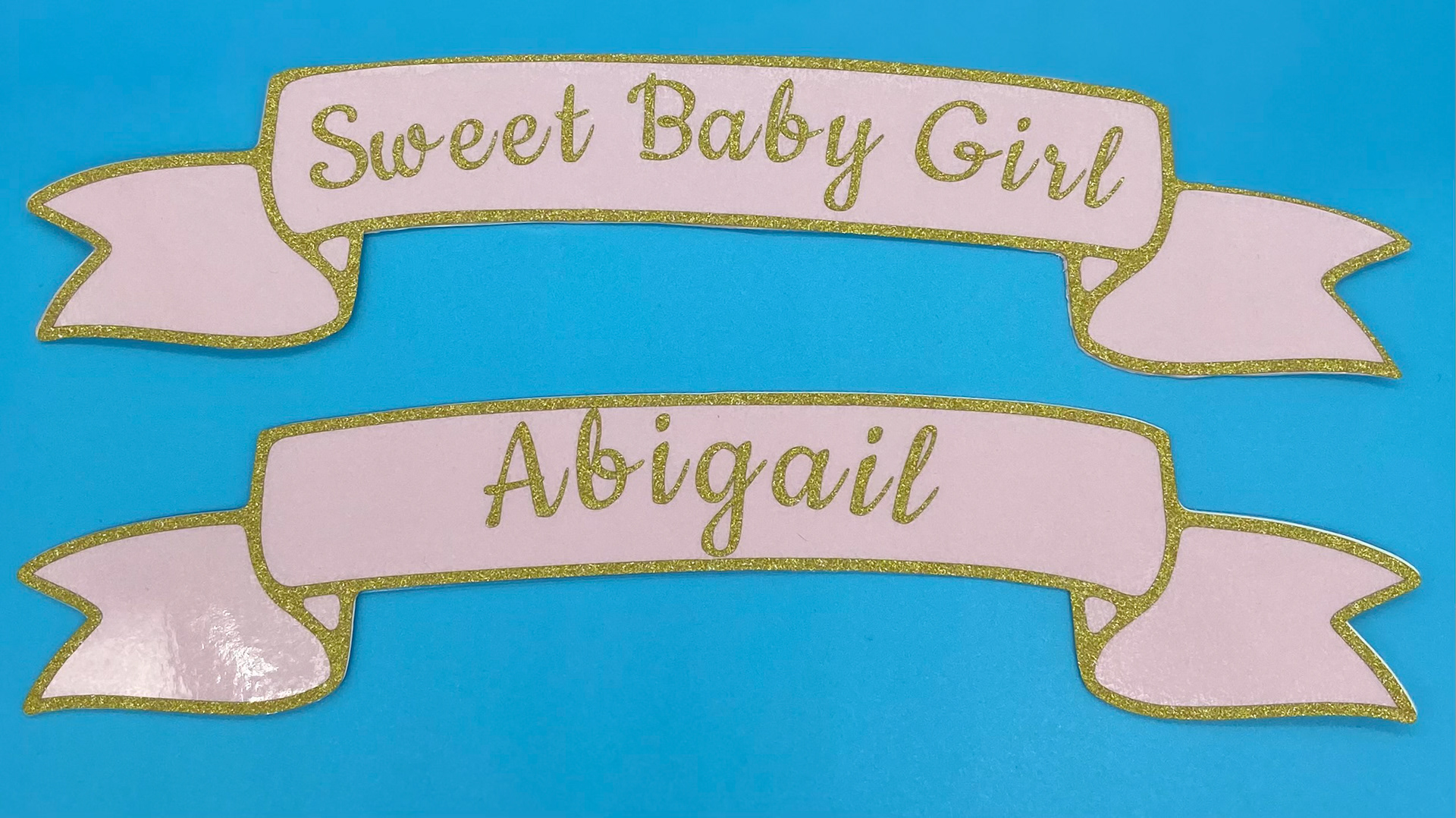 Baby Shower Cake Topper