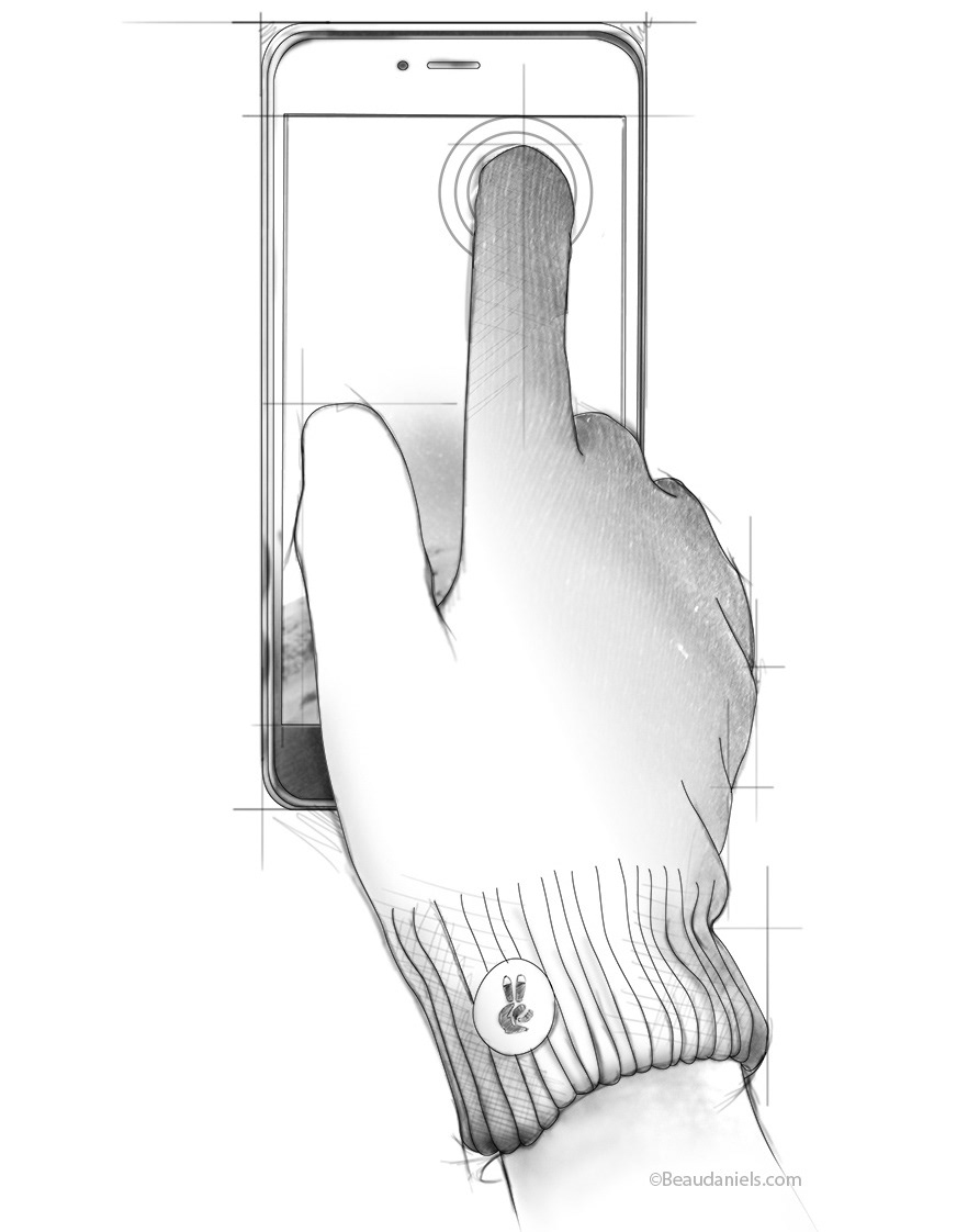 Restoration Hardware, Touch screen gloves.