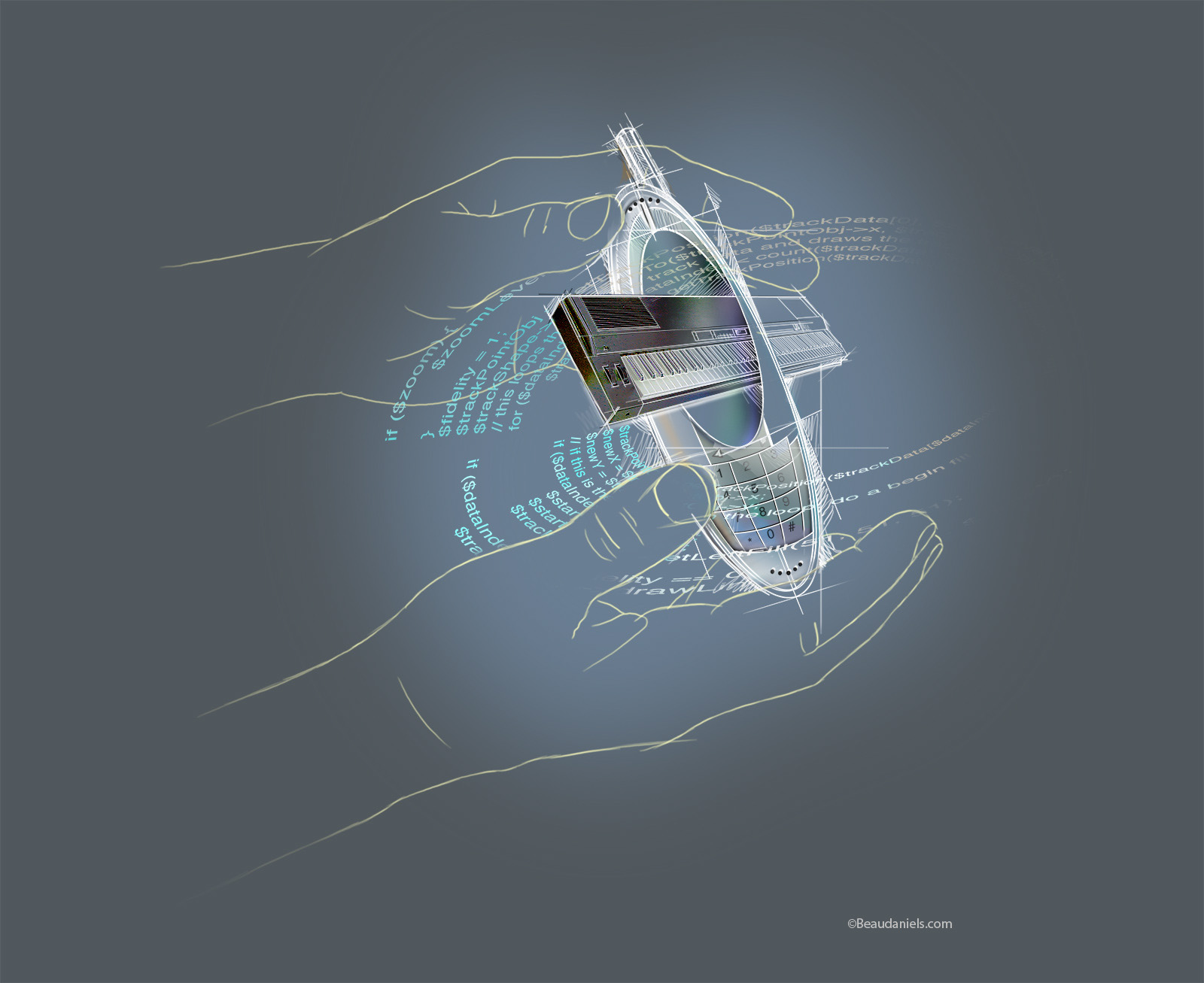 Concept illustrations for Motorola,