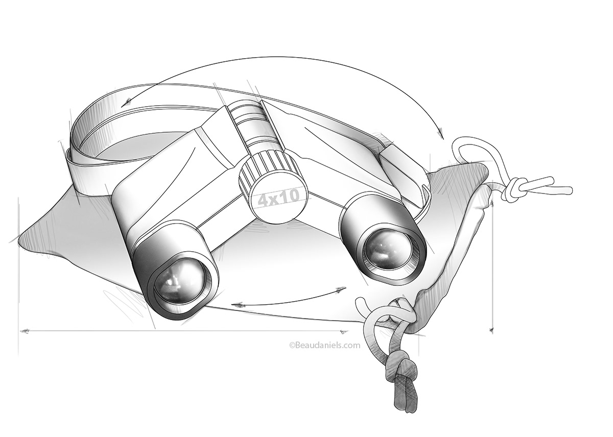 Restoration Hardware. Opera Glasses.