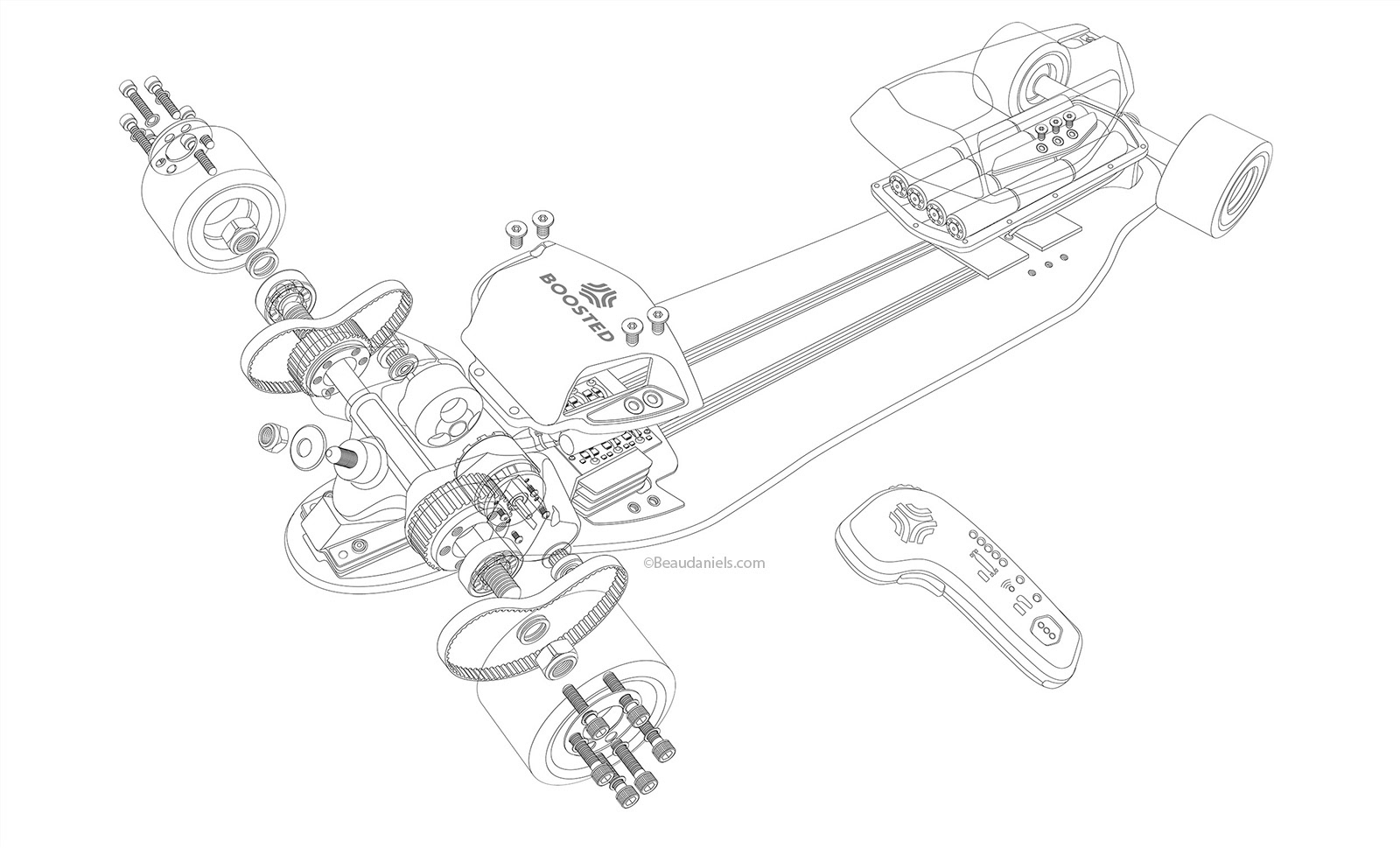Line art for the illustration.
