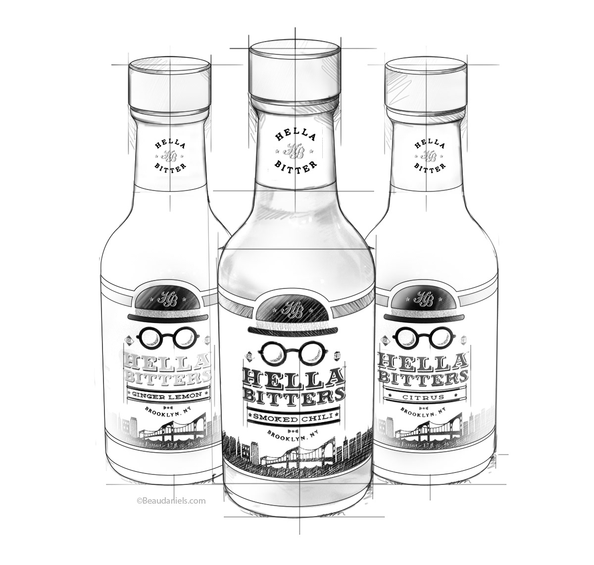 Restoration Hardware. Hella Bitters.