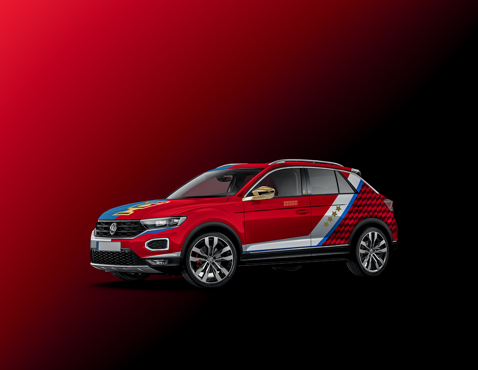 VW T-Roc Gestaltung: Hertha BSC - FC Bayern München