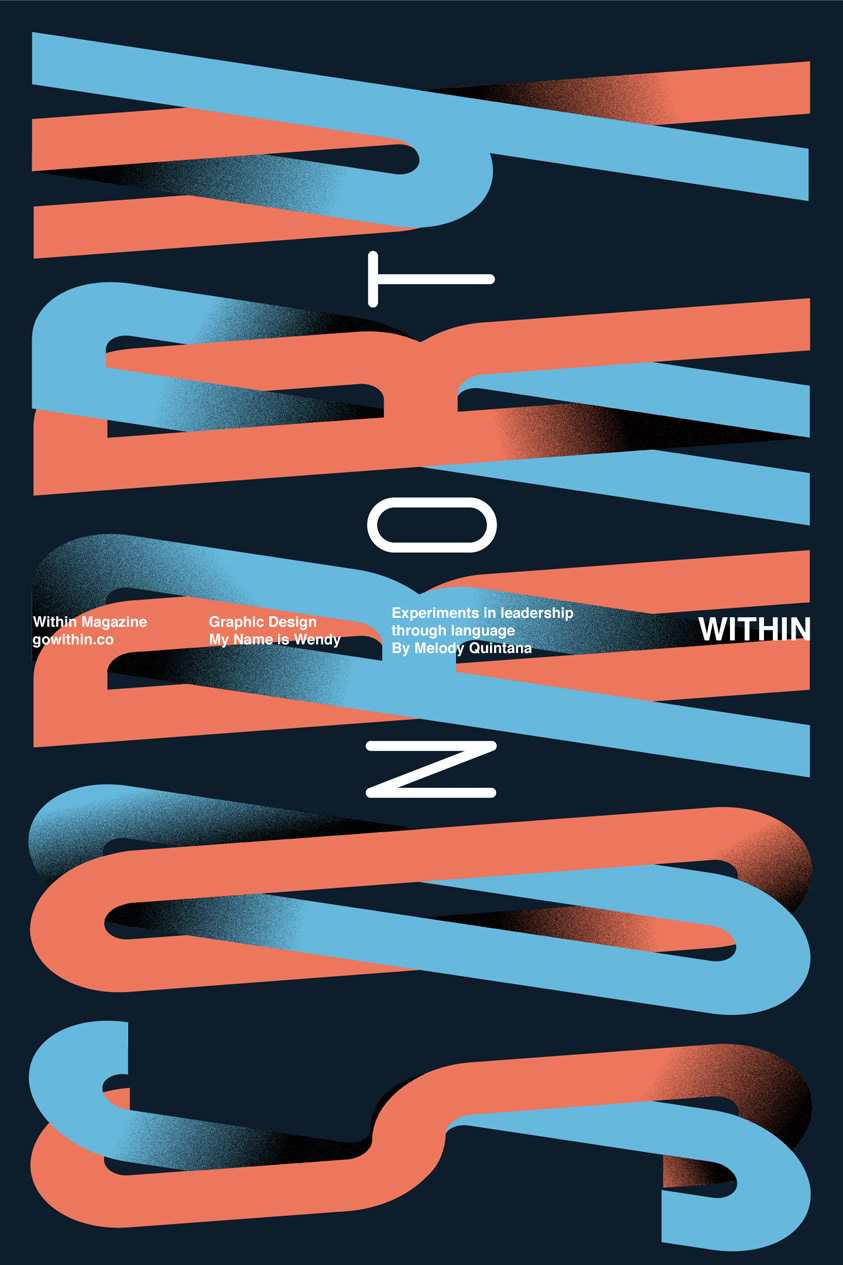Sorry not sorry is a graphic design poster