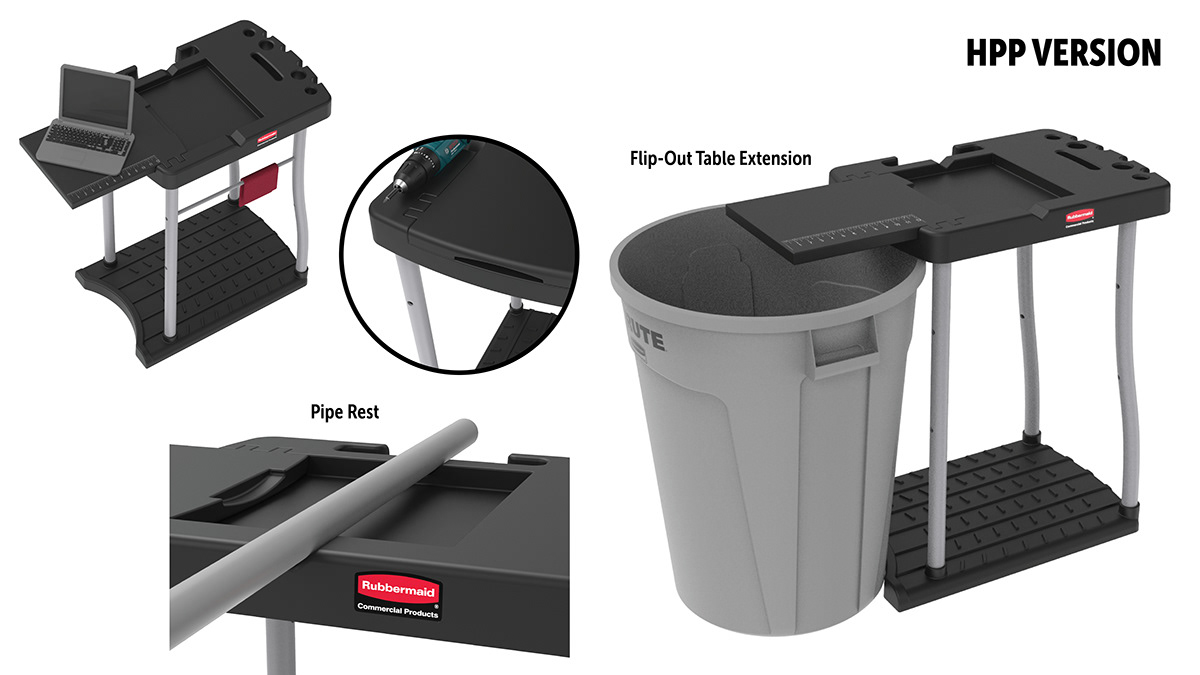 Jecori Owens-Shuler - Rubbermaid Work Table