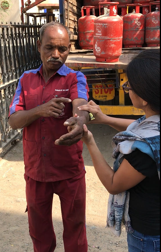 Ergonomics field work at MITID (Pune)